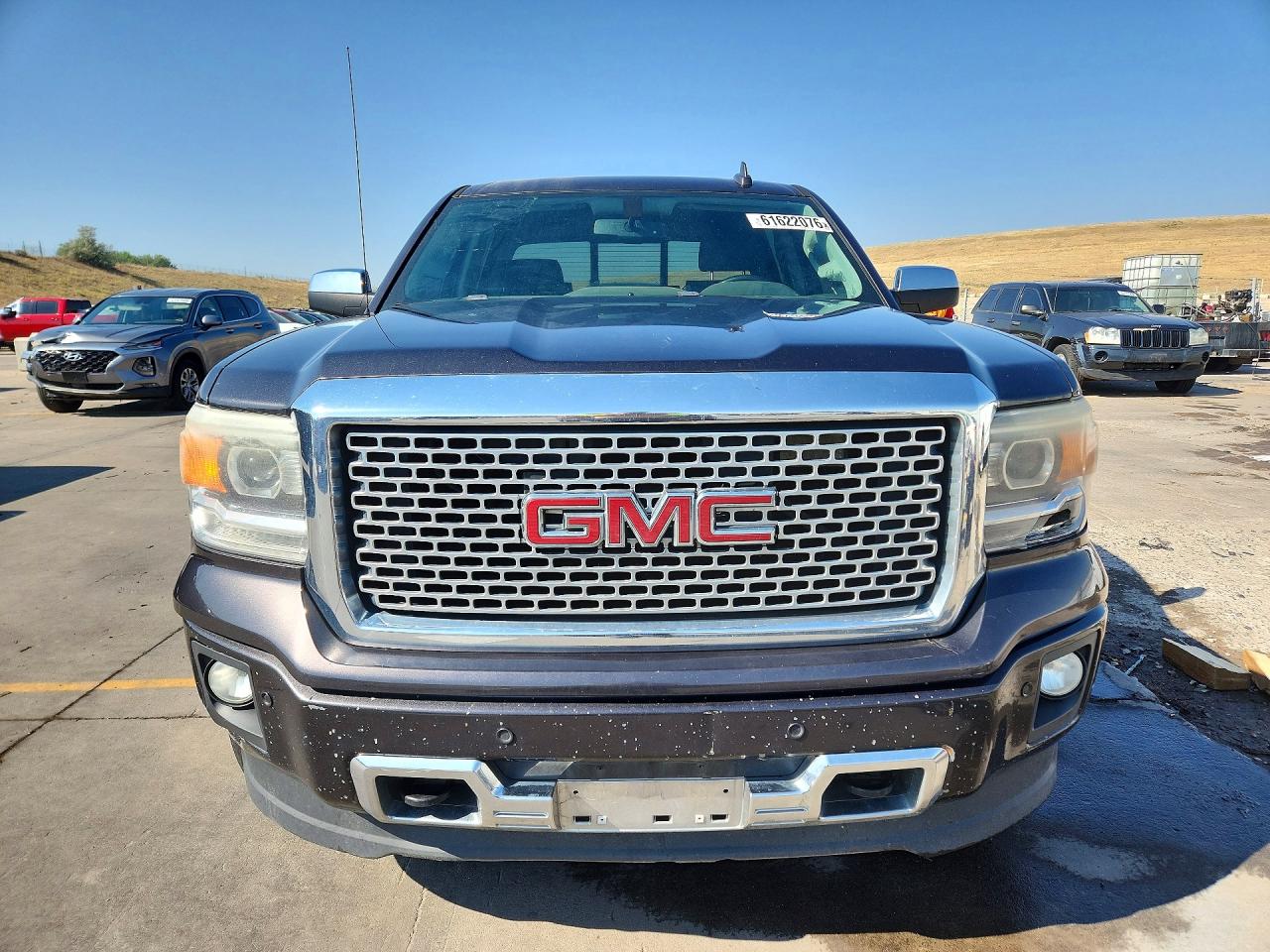 2015 Gmc Sierra K1500 Denali Gray vin: 3GTU2WEC2FG490107