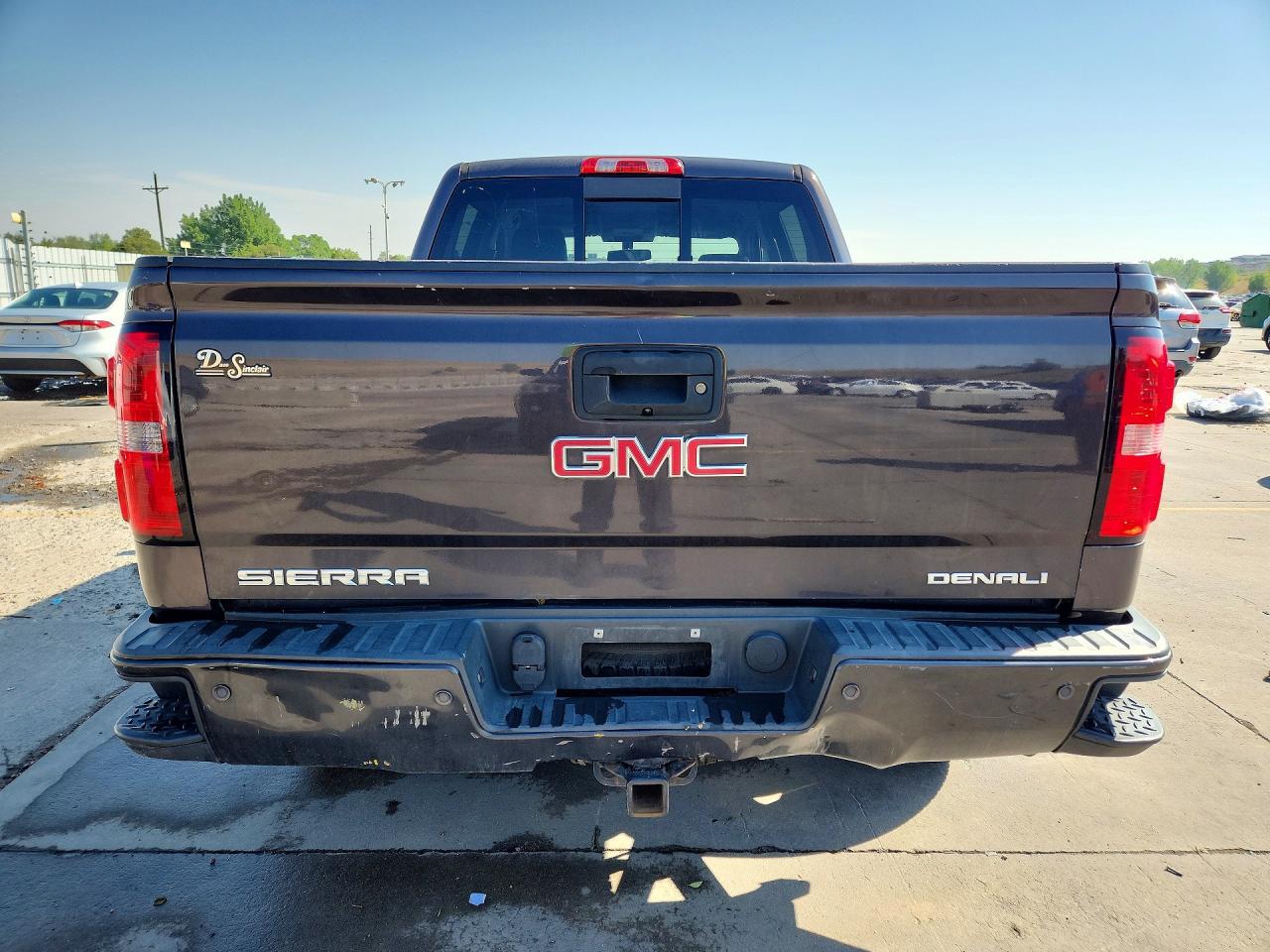 2015 Gmc Sierra K1500 Denali Gray vin: 3GTU2WEC2FG490107