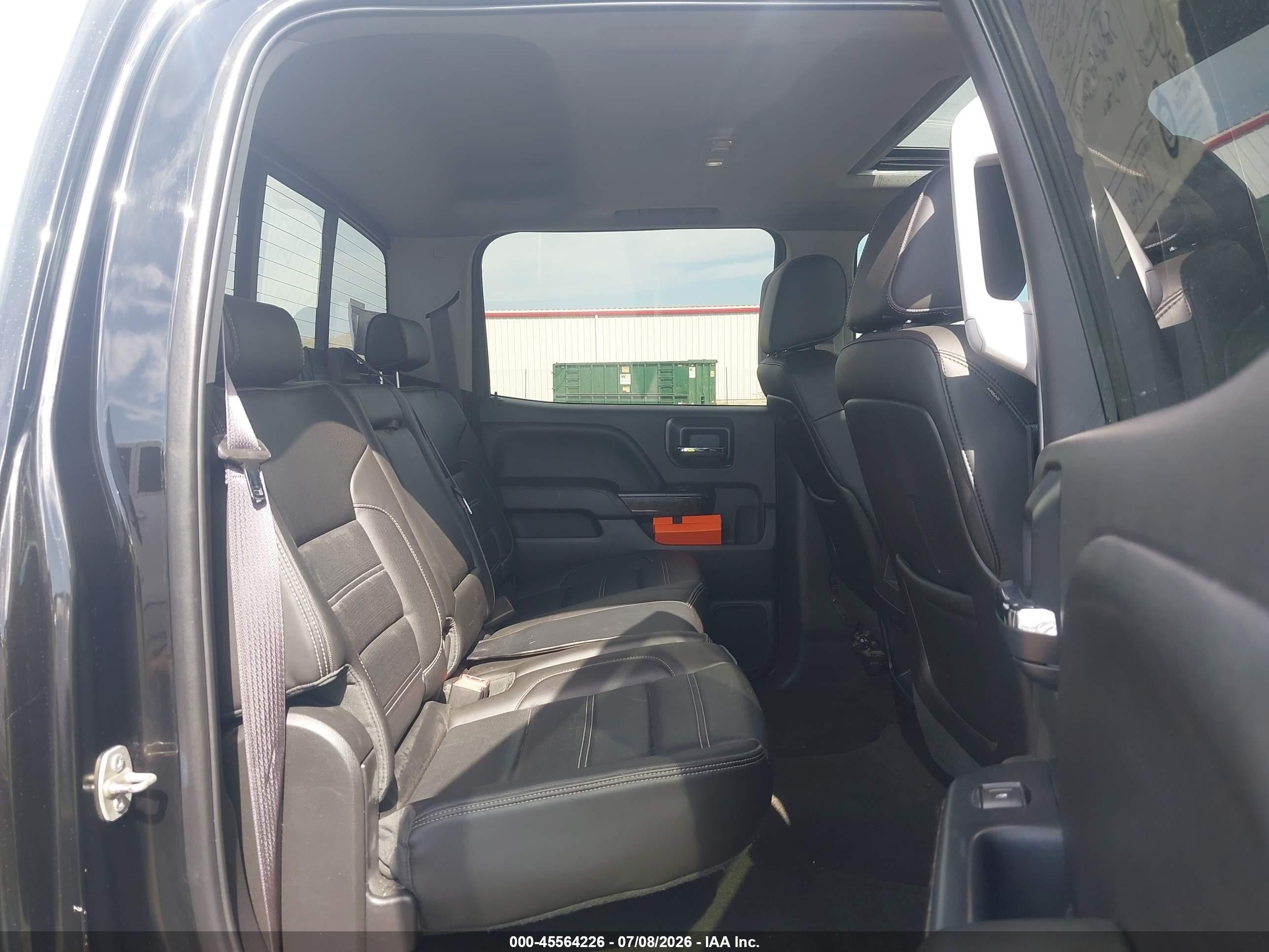 2015 Gmc Sierra 1500 Denali Black vin: 3GTU2WEC3FG140744