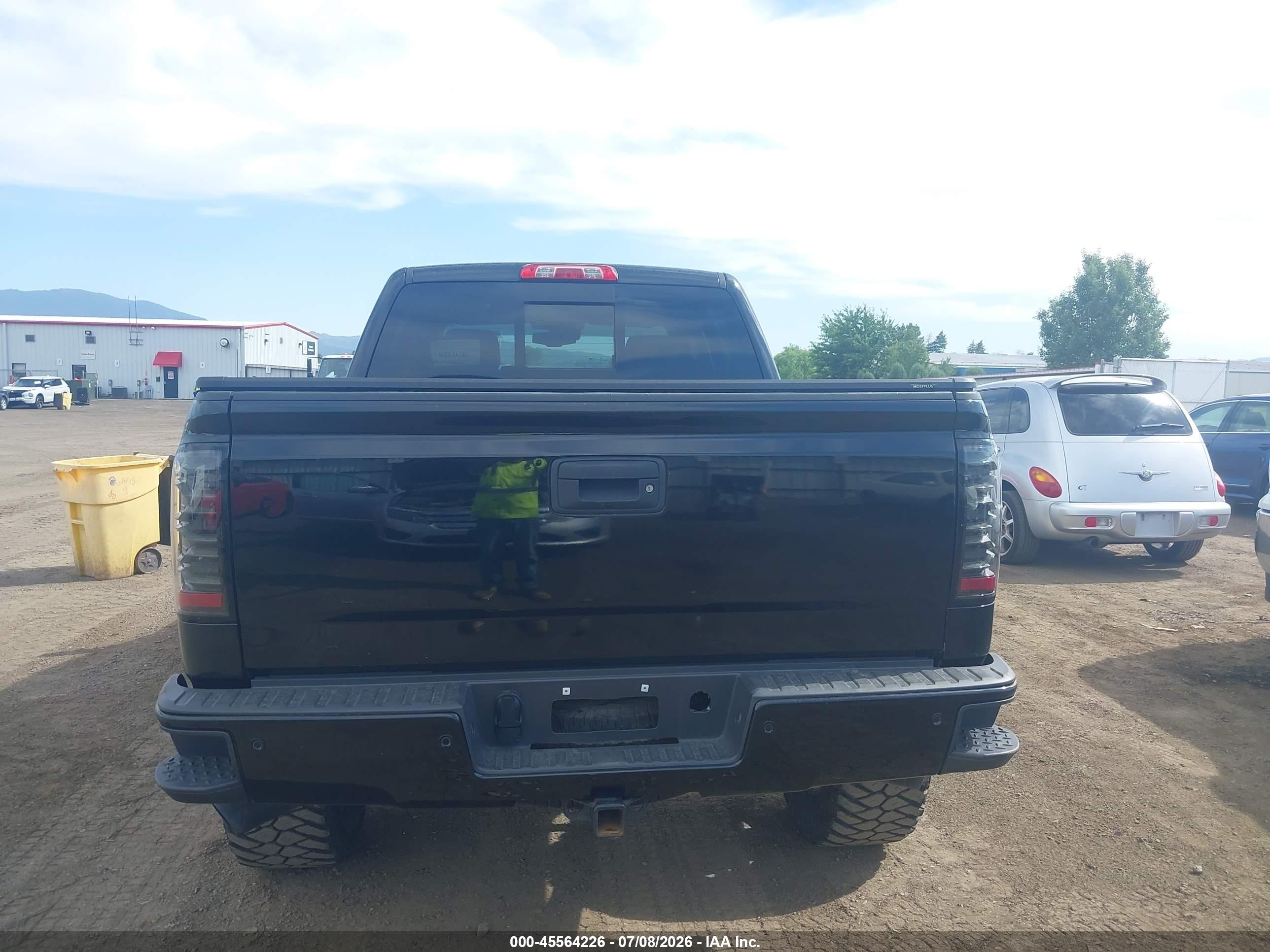 2015 Gmc Sierra 1500 Denali Black vin: 3GTU2WEC3FG140744