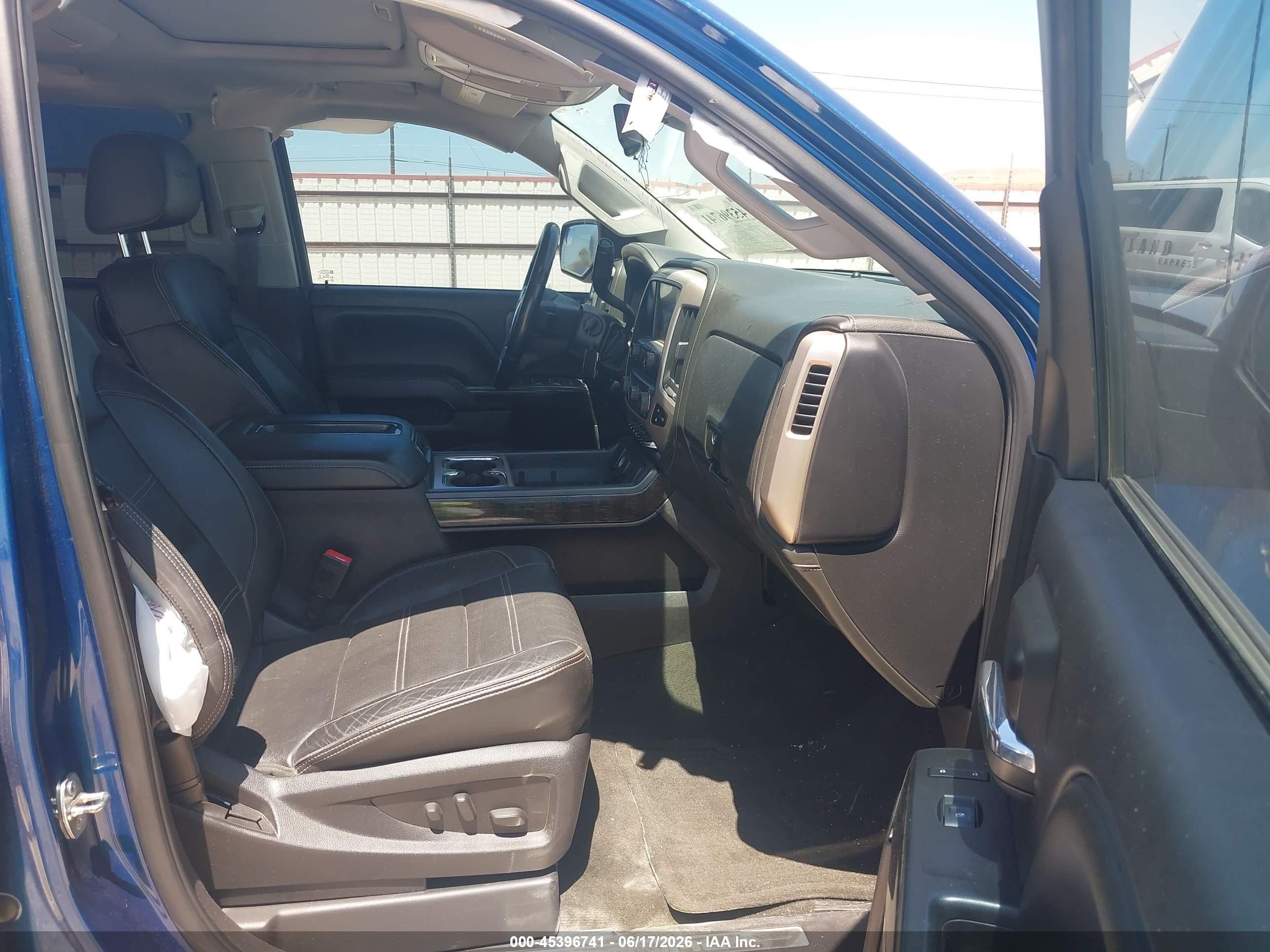 2015 Gmc Sierra 1500 Denali Blue vin: 3GTU2WEC3FG202076