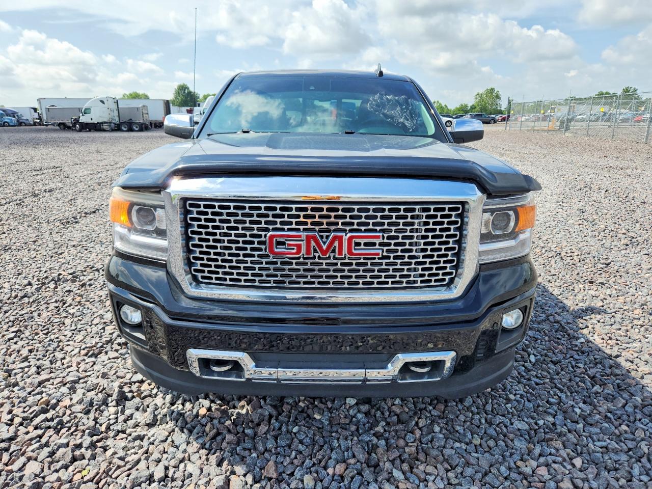 2015 Gmc Sierra K1500 Denali Black vin: 3GTU2WEC3FG204944