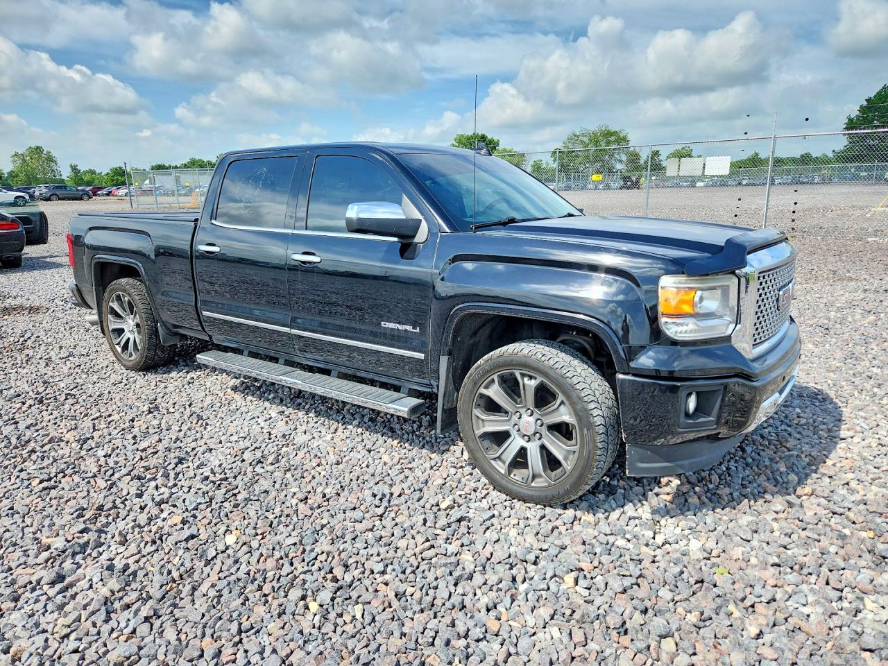 2015 Gmc Sierra K1500 Denali Black vin: 3GTU2WEC3FG204944