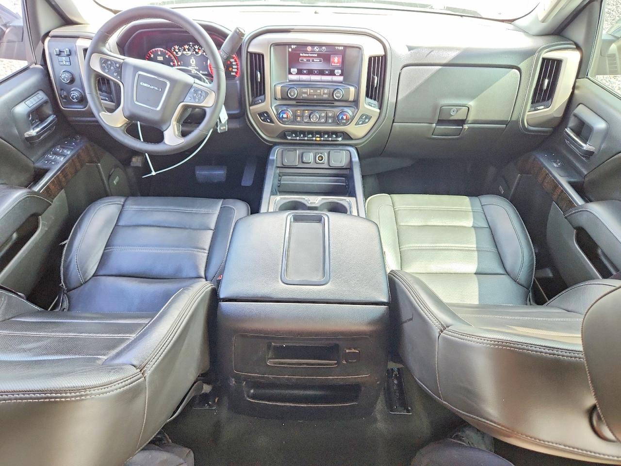 2015 Gmc Sierra K1500 Denali Black vin: 3GTU2WEC3FG204944