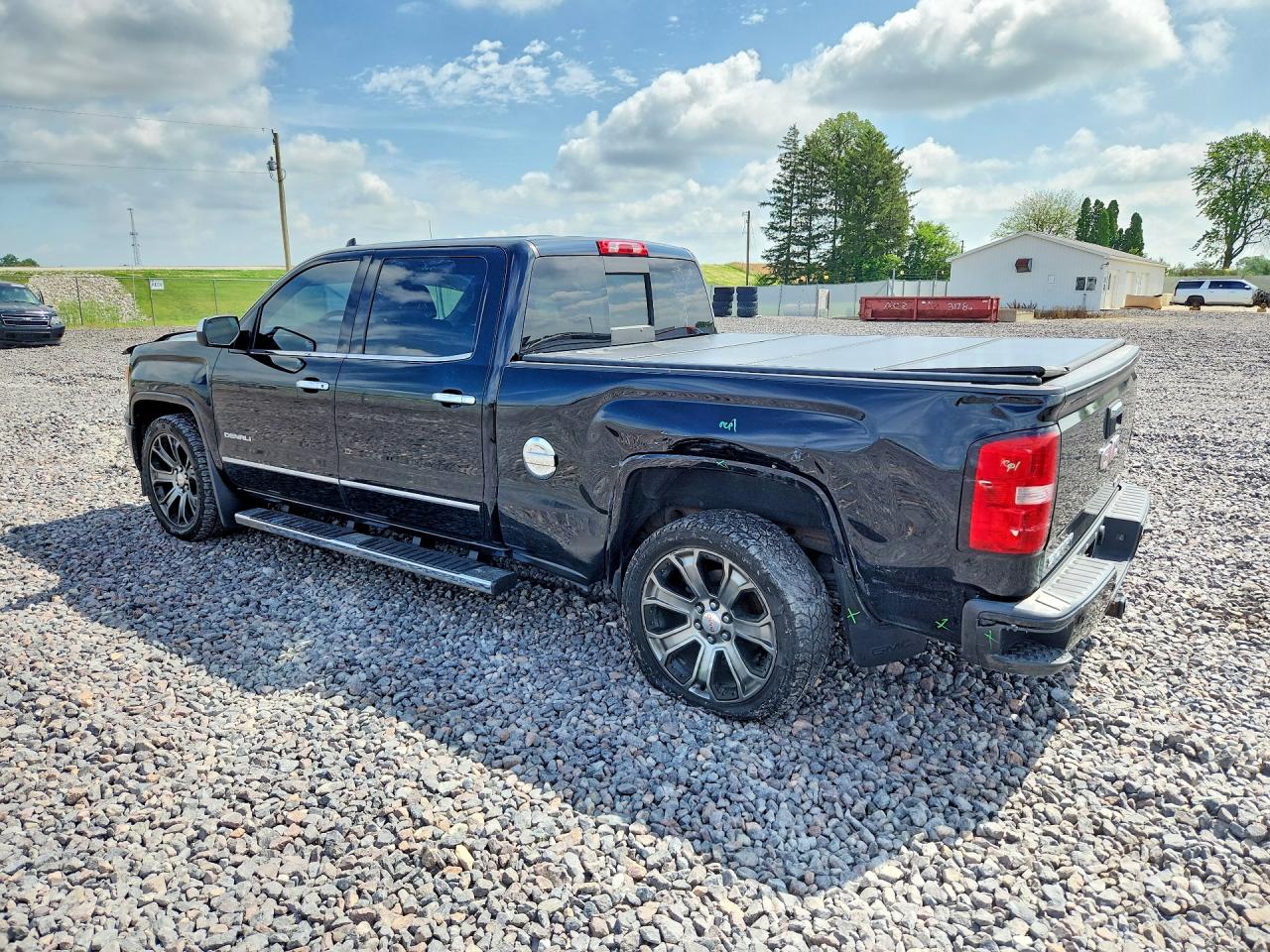 2015 Gmc Sierra K1500 Denali Black vin: 3GTU2WEC3FG204944