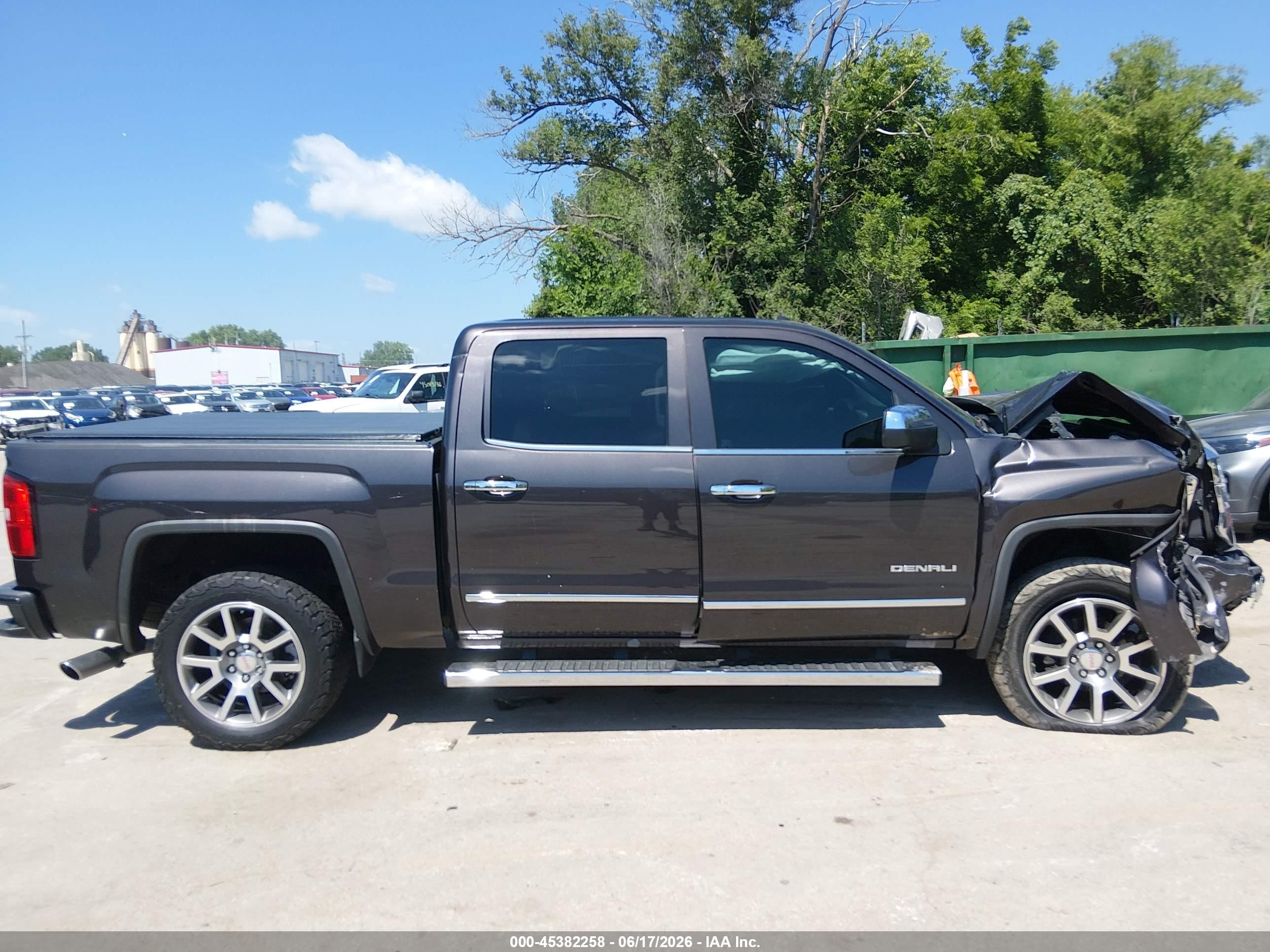 2015 Gmc Sierra 1500 Denali Серый vin: 3GTU2WEC3FG492254