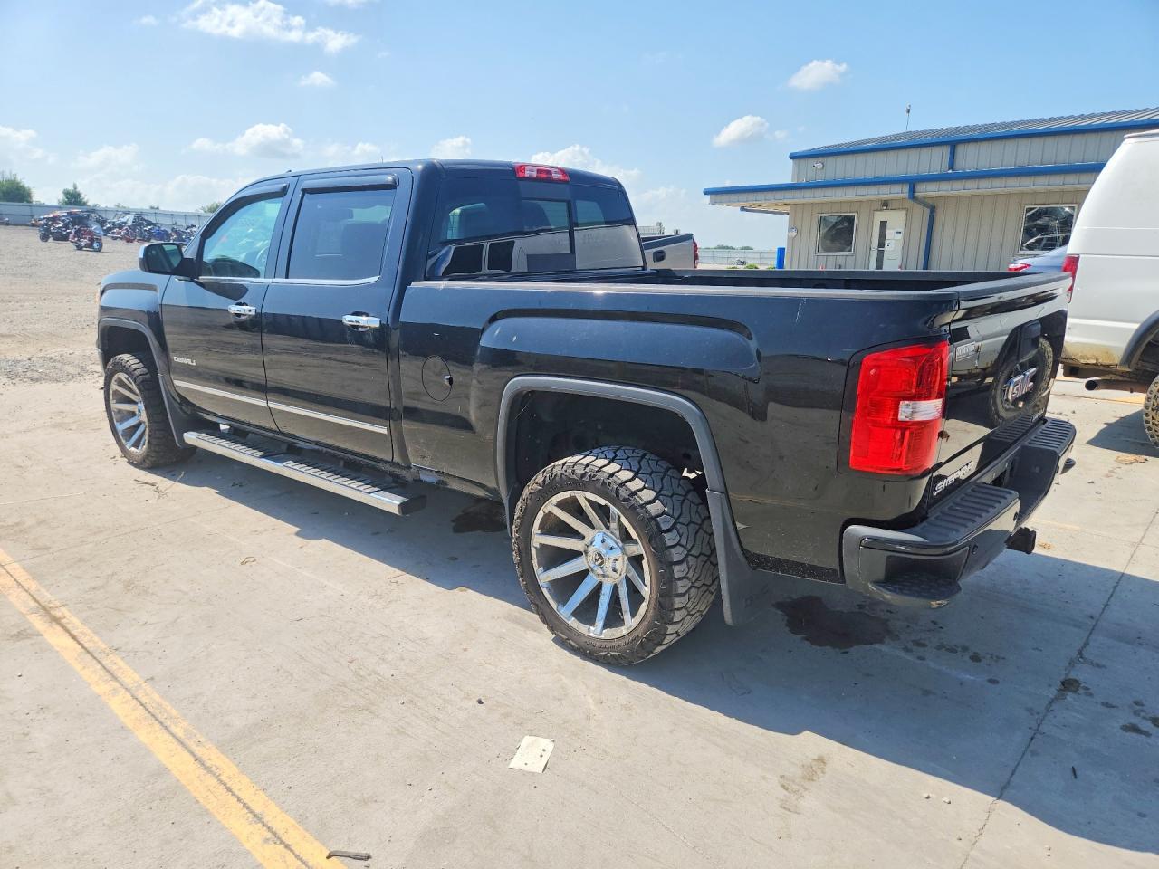 2014 Gmc Sierra K1500 Denali Black vin: 3GTU2WEC4EG299951