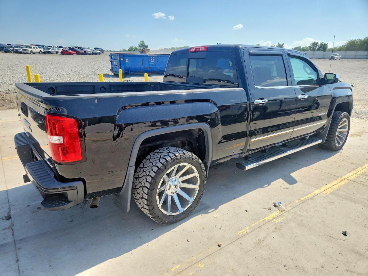 2014 Gmc Sierra K1500 Denali Black vin: 3GTU2WEC4EG299951