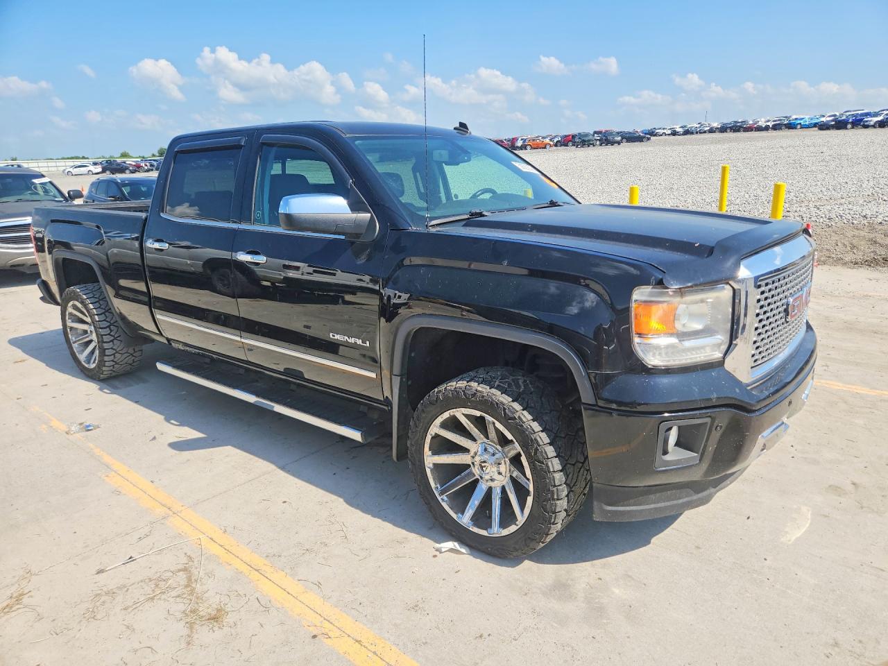2014 Gmc Sierra K1500 Denali Black vin: 3GTU2WEC4EG299951