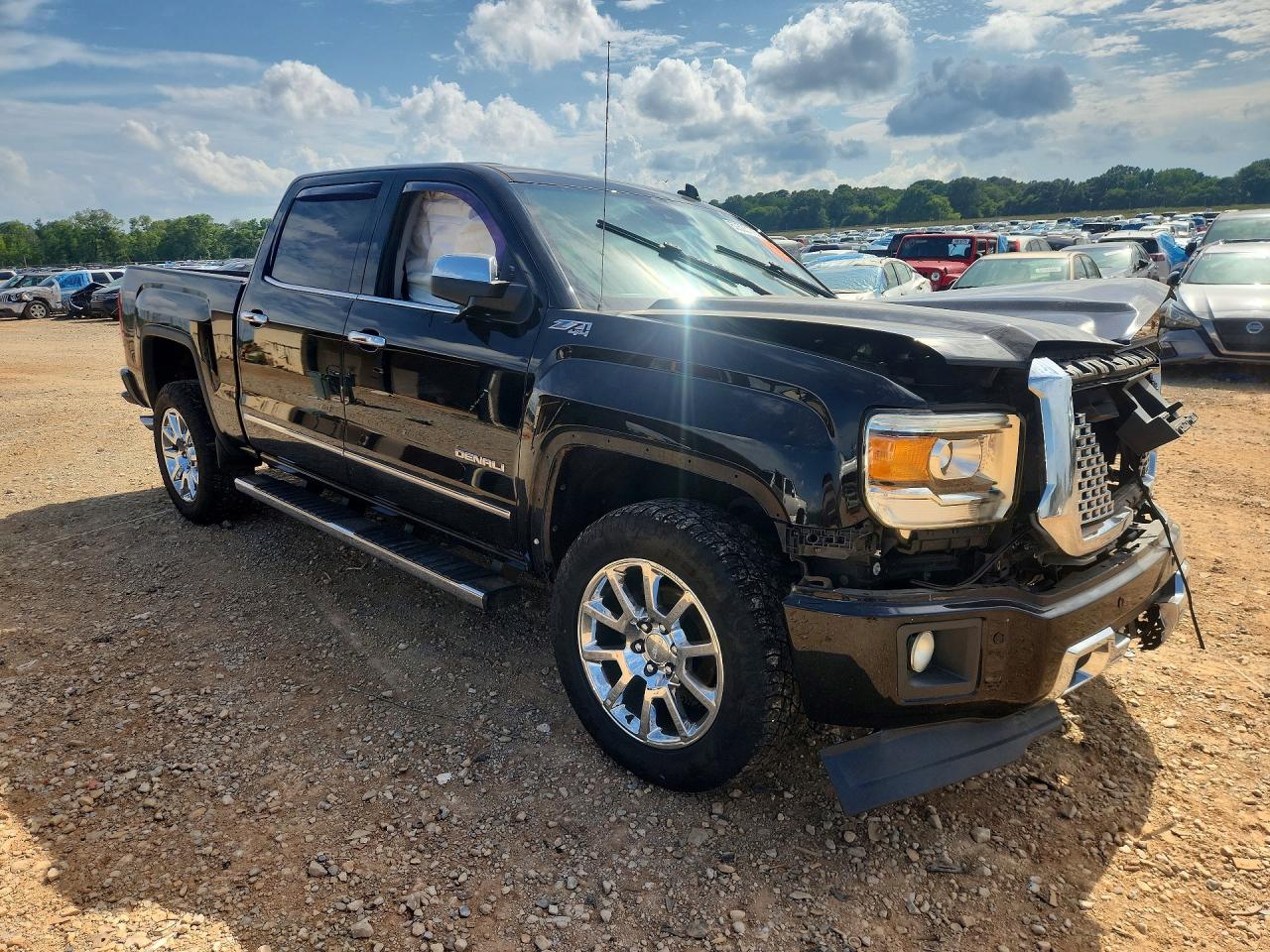 2014 Gmc Sierra K1500 Denali Black vin: 3GTU2WEC4EG418274