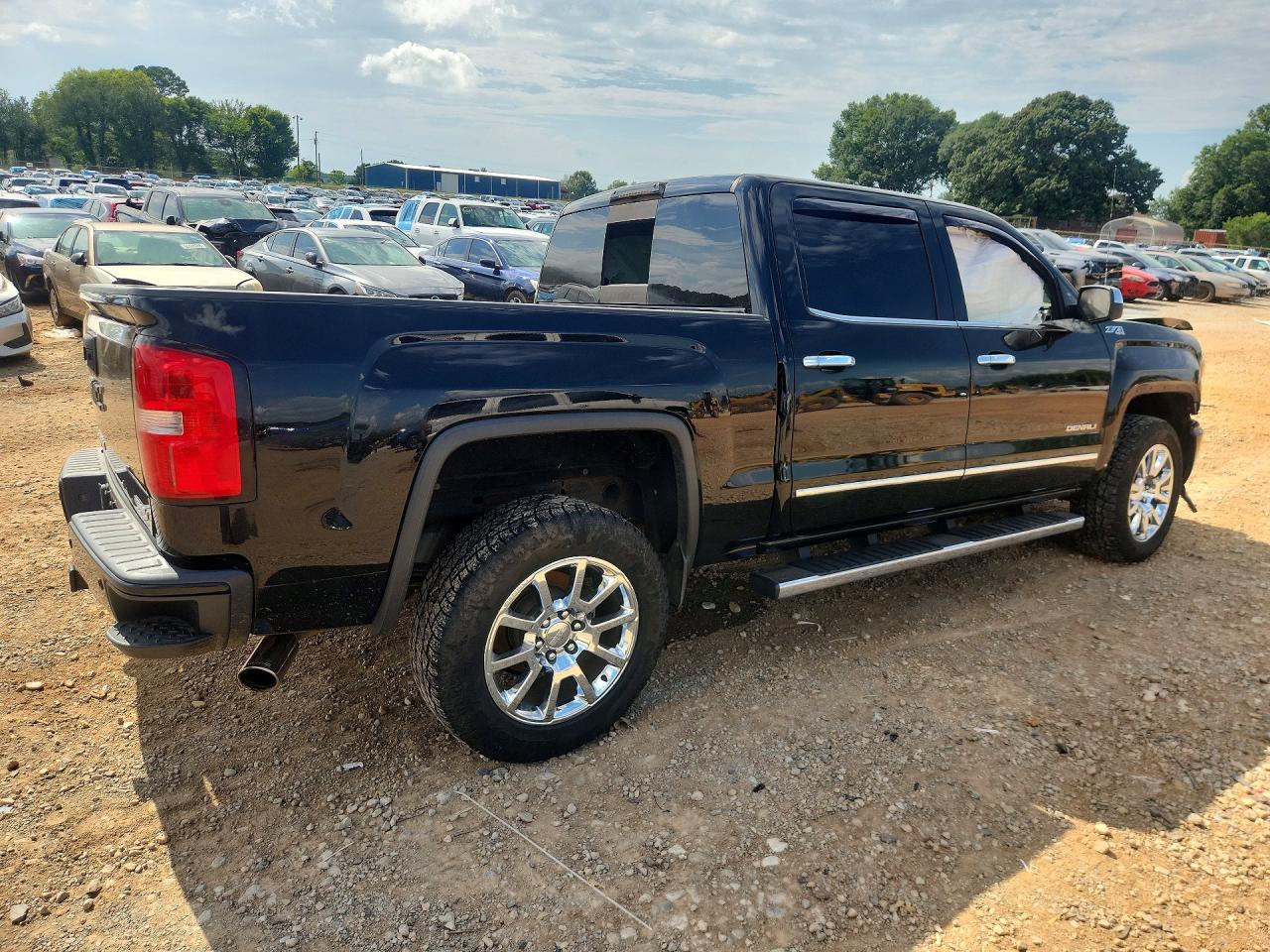 2014 Gmc Sierra K1500 Denali Black vin: 3GTU2WEC4EG418274