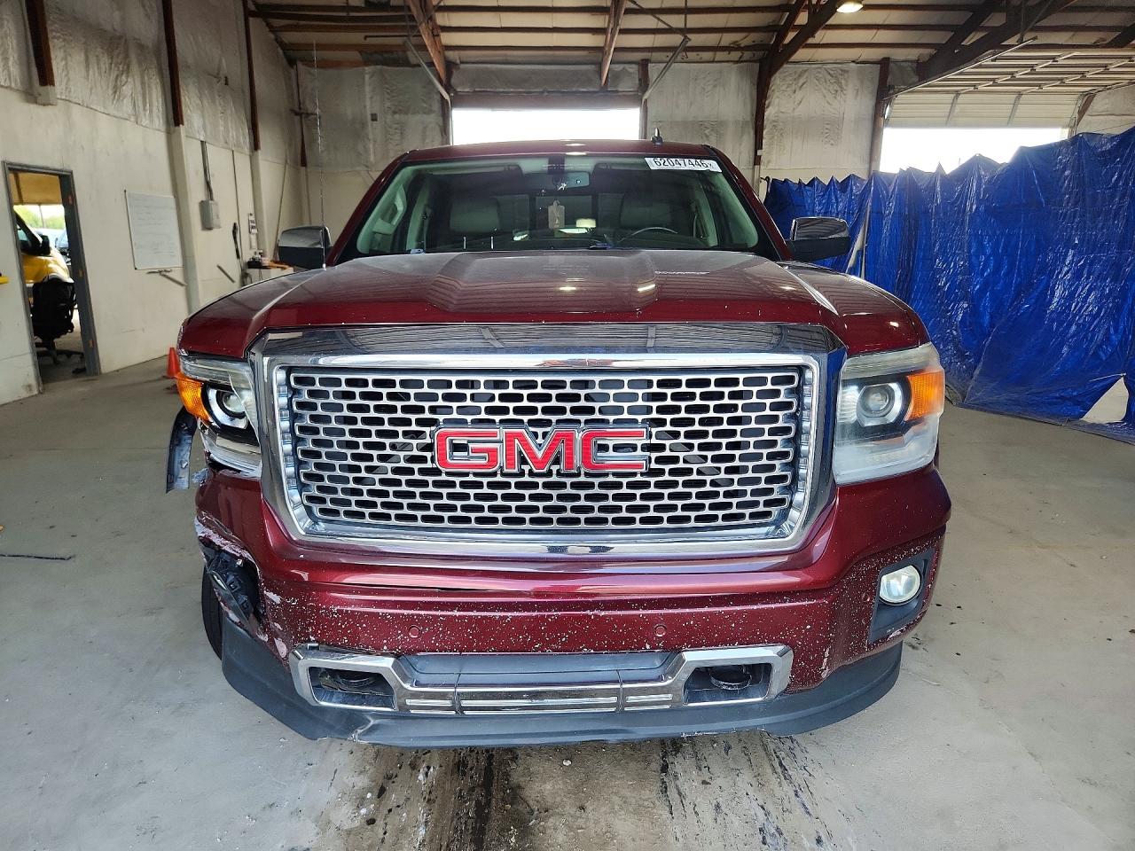 2014 Gmc Sierra K1500 Denali Maroon vin: 3GTU2WEC5EG424049