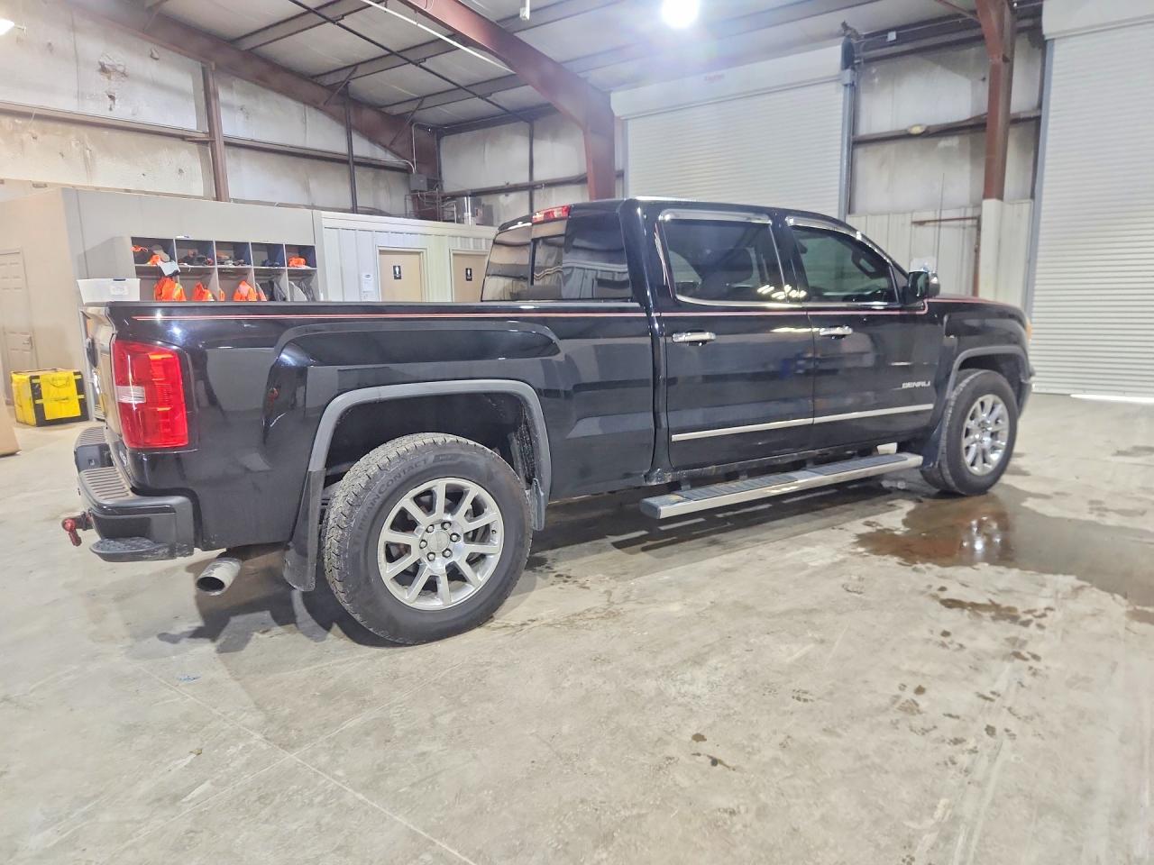 2014 Gmc Sierra K1500 Denali Черный vin: 3GTU2WEC5EG535376