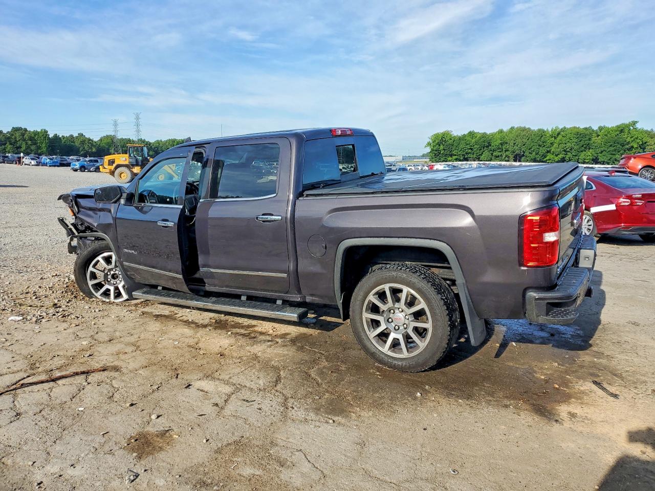 2015 Gmc Sierra K1500 Denali Gray vin: 3GTU2WEC5FG312000