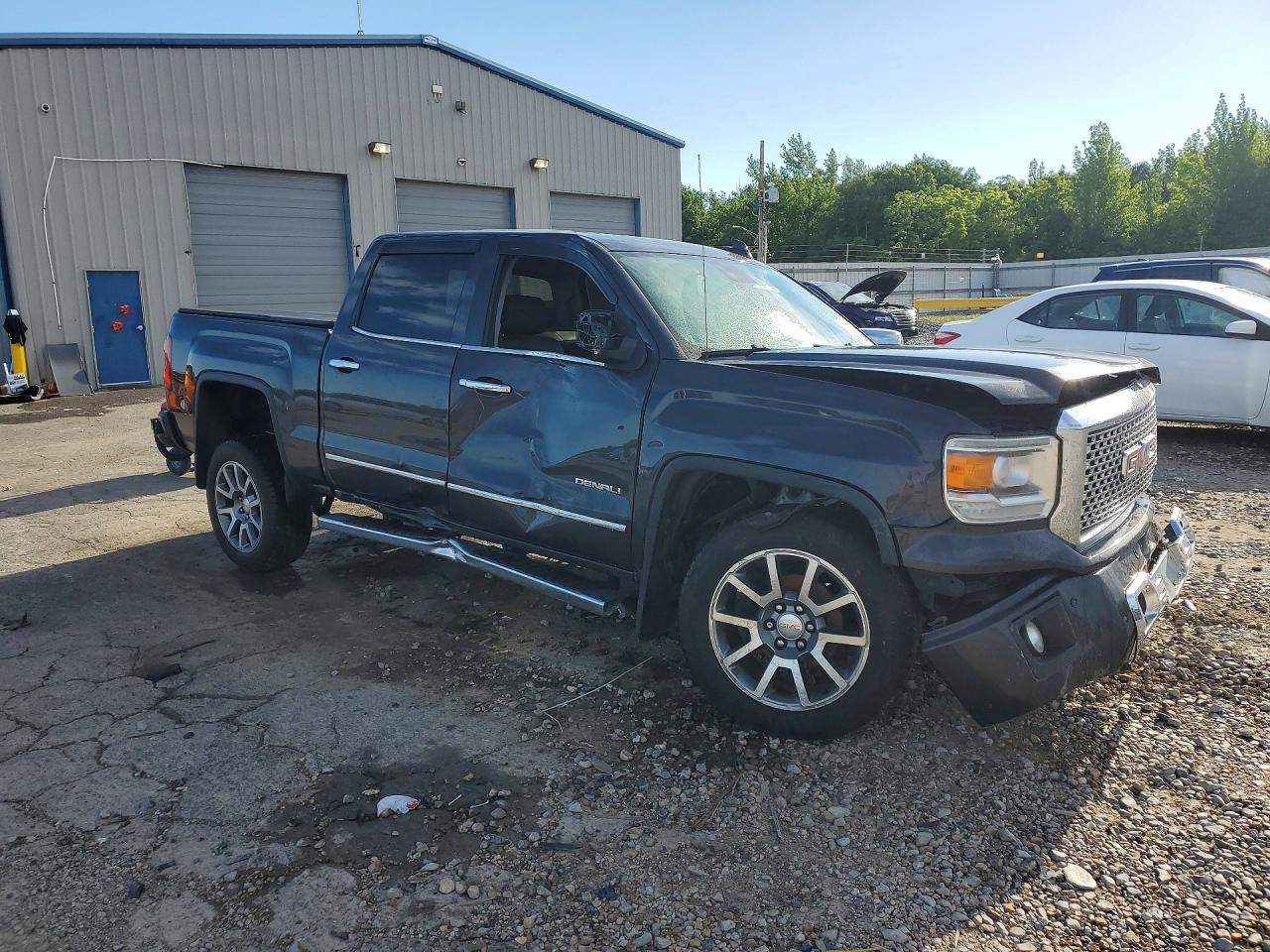 2015 Gmc Sierra K1500 Denali Gray vin: 3GTU2WEC5FG312000