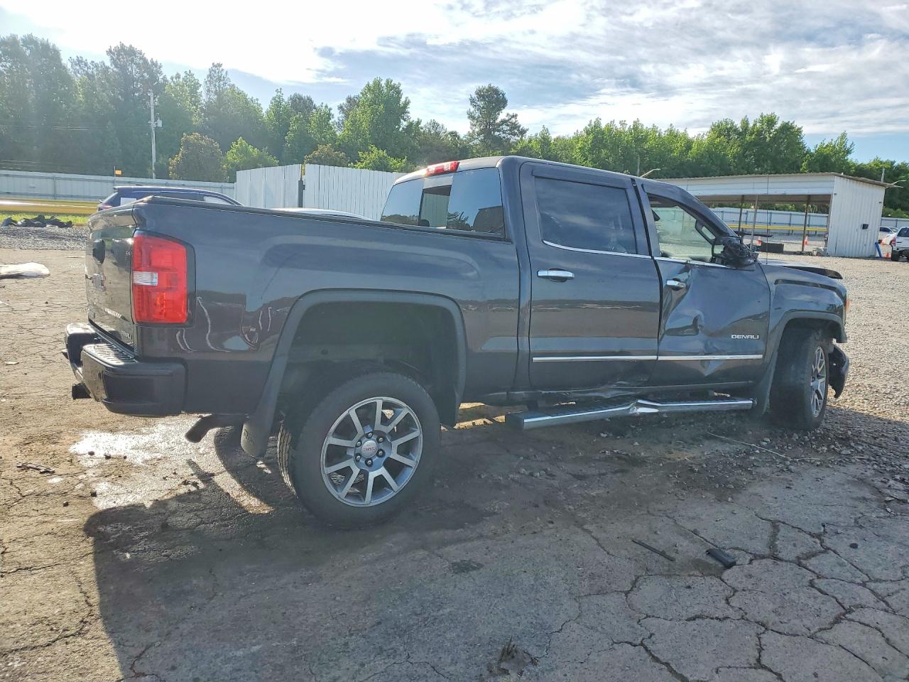 2015 Gmc Sierra K1500 Denali Gray vin: 3GTU2WEC5FG312000