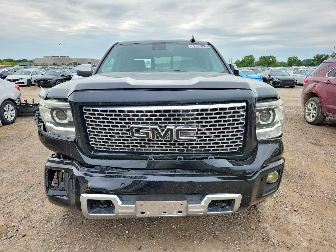 2015 Gmc Sierra K1500 Denali Black vin: 3GTU2WEC5FG385612