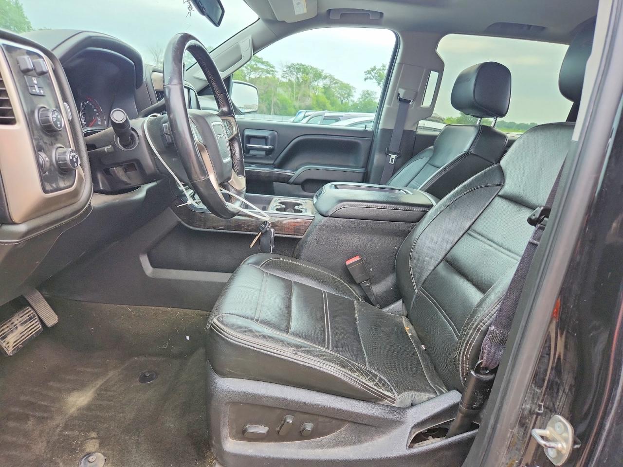 2015 Gmc Sierra K1500 Denali Black vin: 3GTU2WEC5FG385612