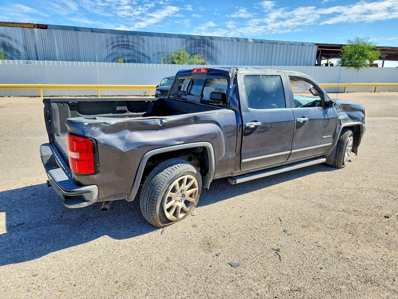 2015 Gmc Sierra K1500 Denali Charcoal vin: 3GTU2WEC5FG415935
