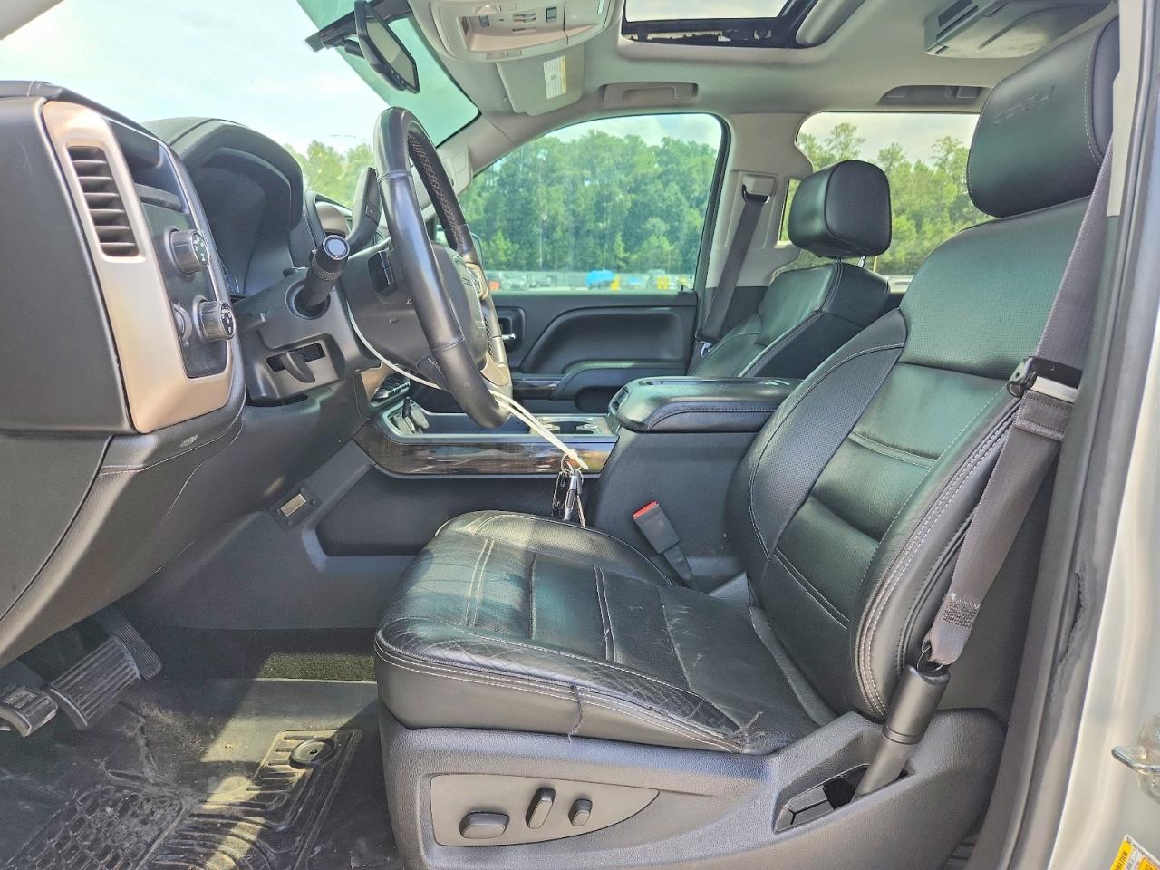 2014 Gmc Sierra K1500 Denali Silver vin: 3GTU2WEC6EG333629
