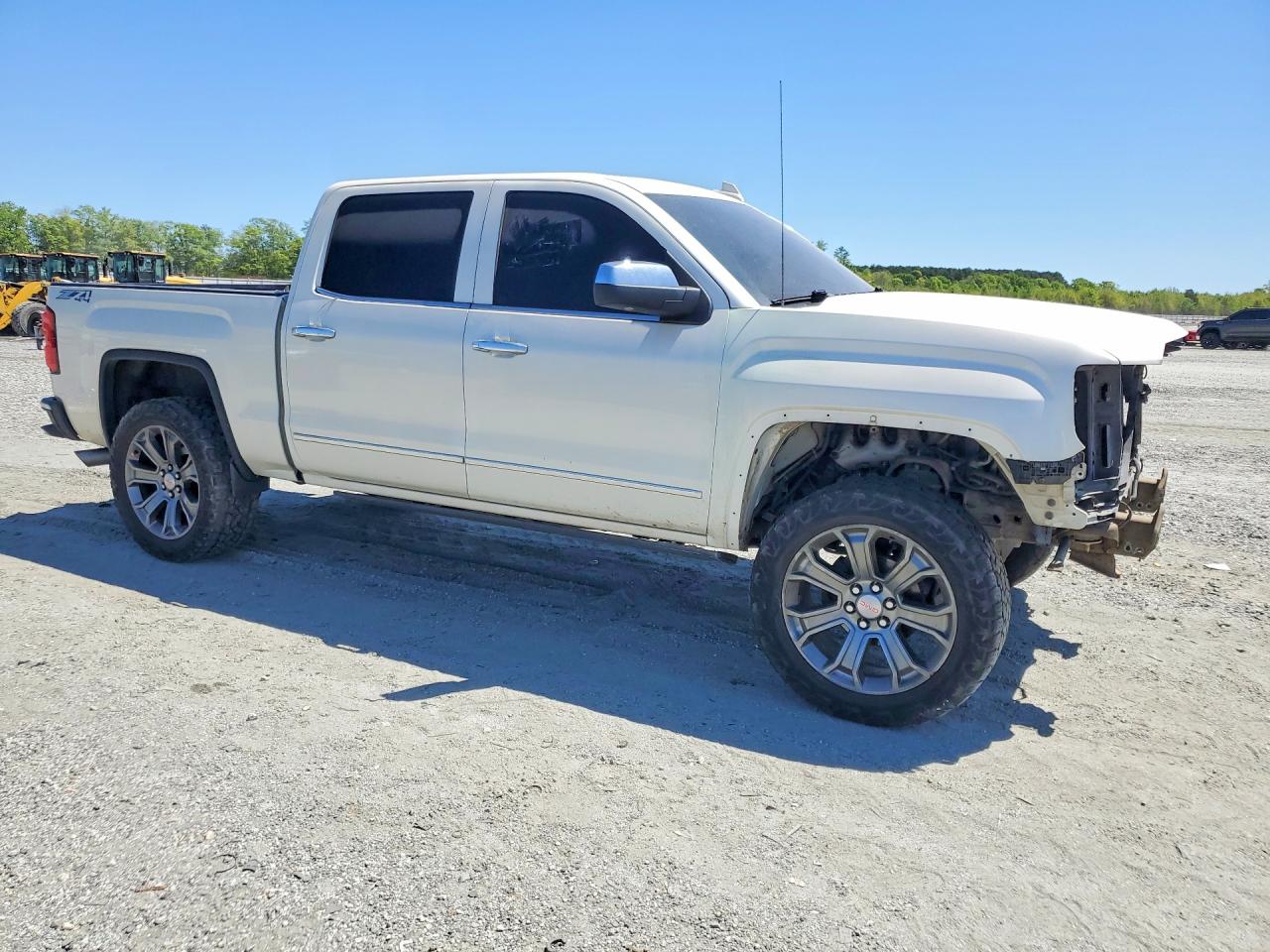 2015 Gmc Sierra K1500 Denali Cream vin: 3GTU2WEC6FG251563