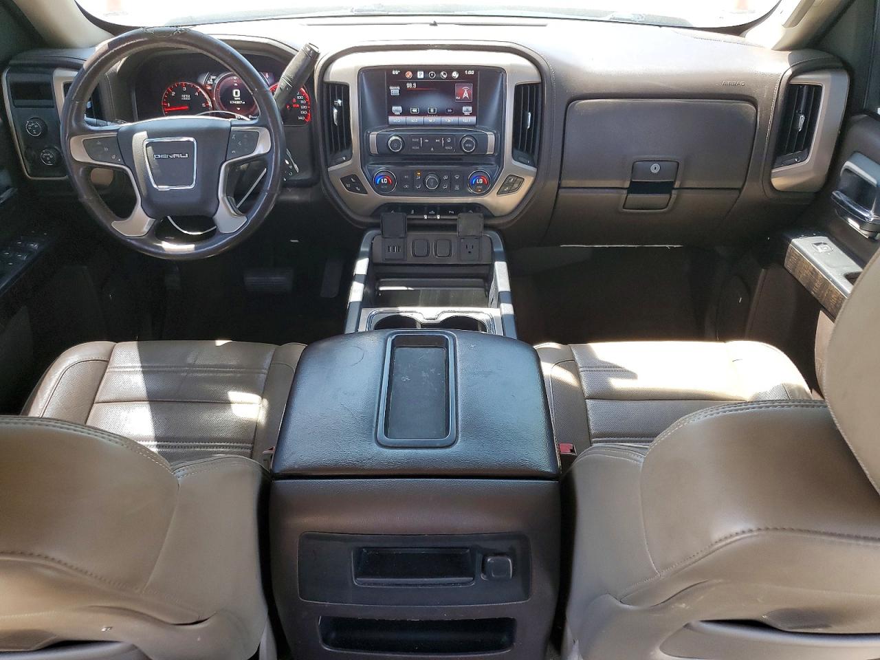 2015 Gmc Sierra K1500 Denali Cream vin: 3GTU2WEC6FG251563