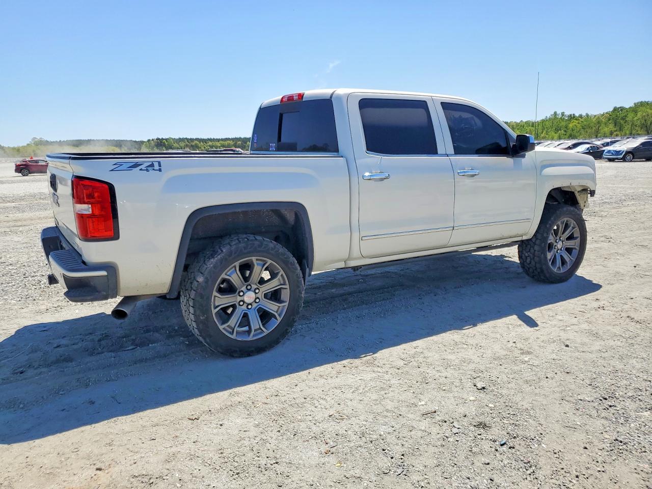 2015 Gmc Sierra K1500 Denali Cream vin: 3GTU2WEC6FG251563