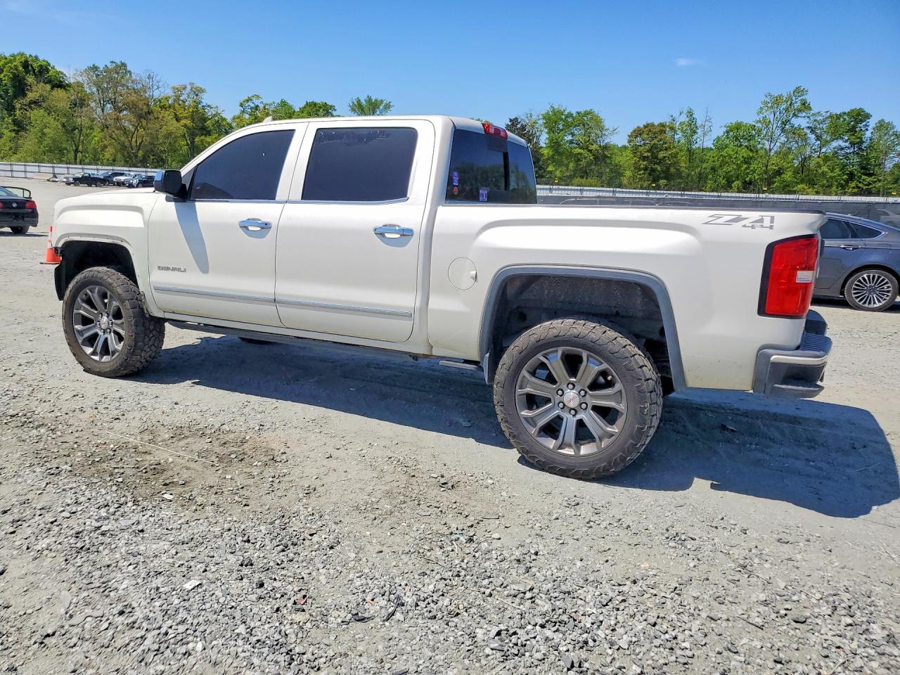 2015 Gmc Sierra K1500 Denali Cream vin: 3GTU2WEC6FG251563