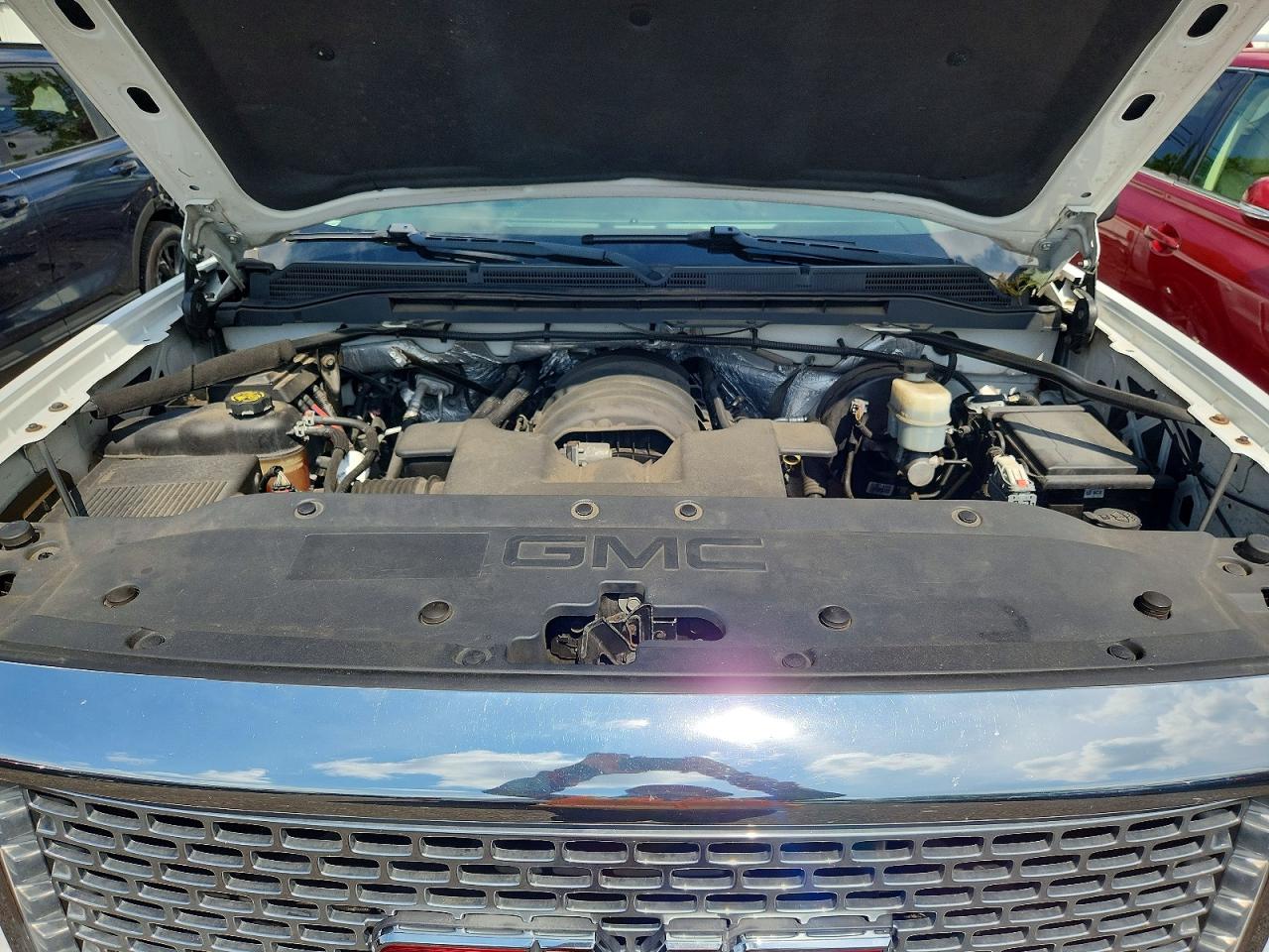 2014 Gmc Sierra K1500 Denali White vin: 3GTU2WEC7EG473110