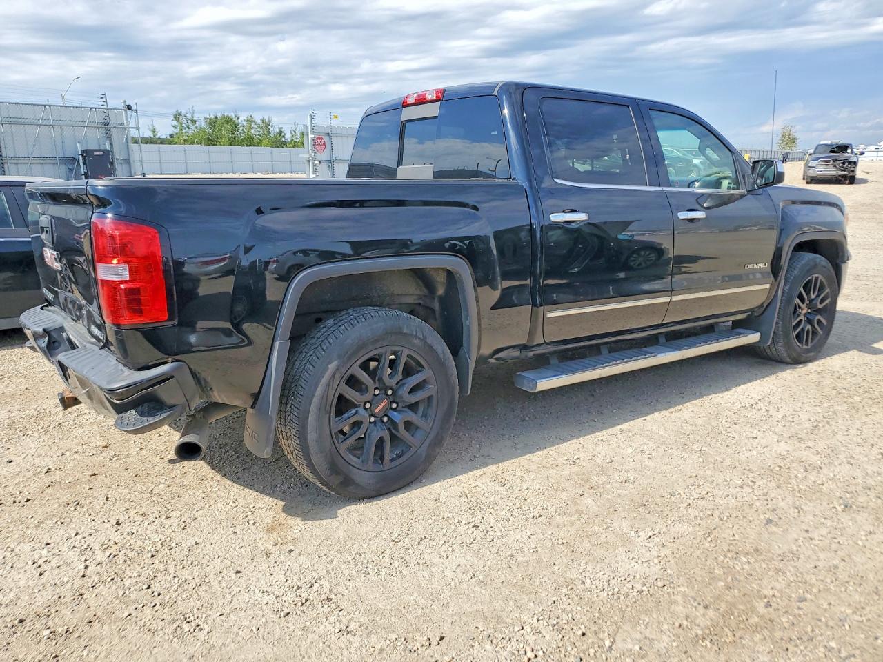 2015 Gmc Sierra K1500 Denali Black vin: 3GTU2WEC7FG126037