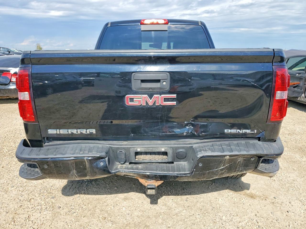 2015 Gmc Sierra K1500 Denali Black vin: 3GTU2WEC7FG126037