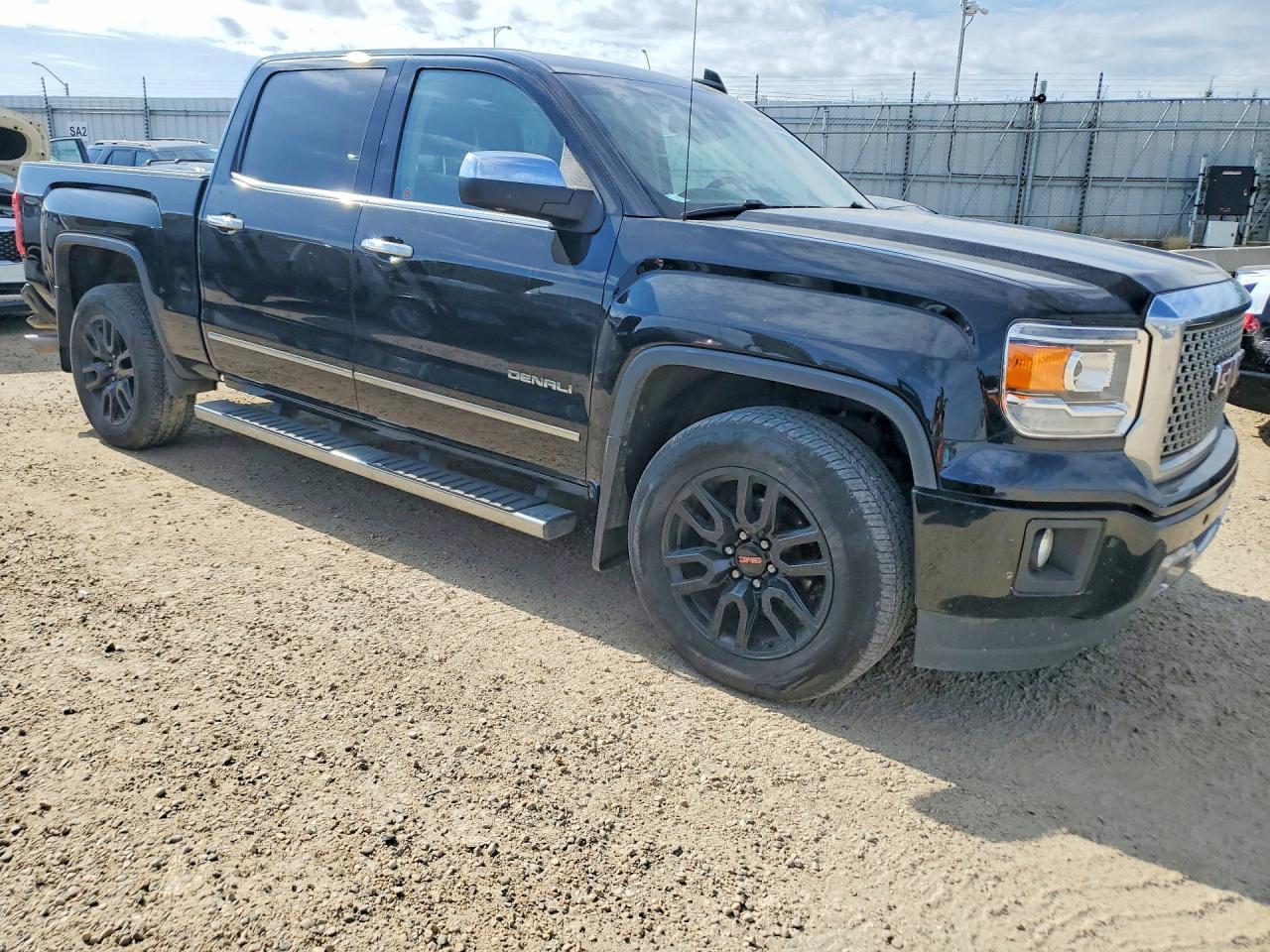 2015 Gmc Sierra K1500 Denali Black vin: 3GTU2WEC7FG126037