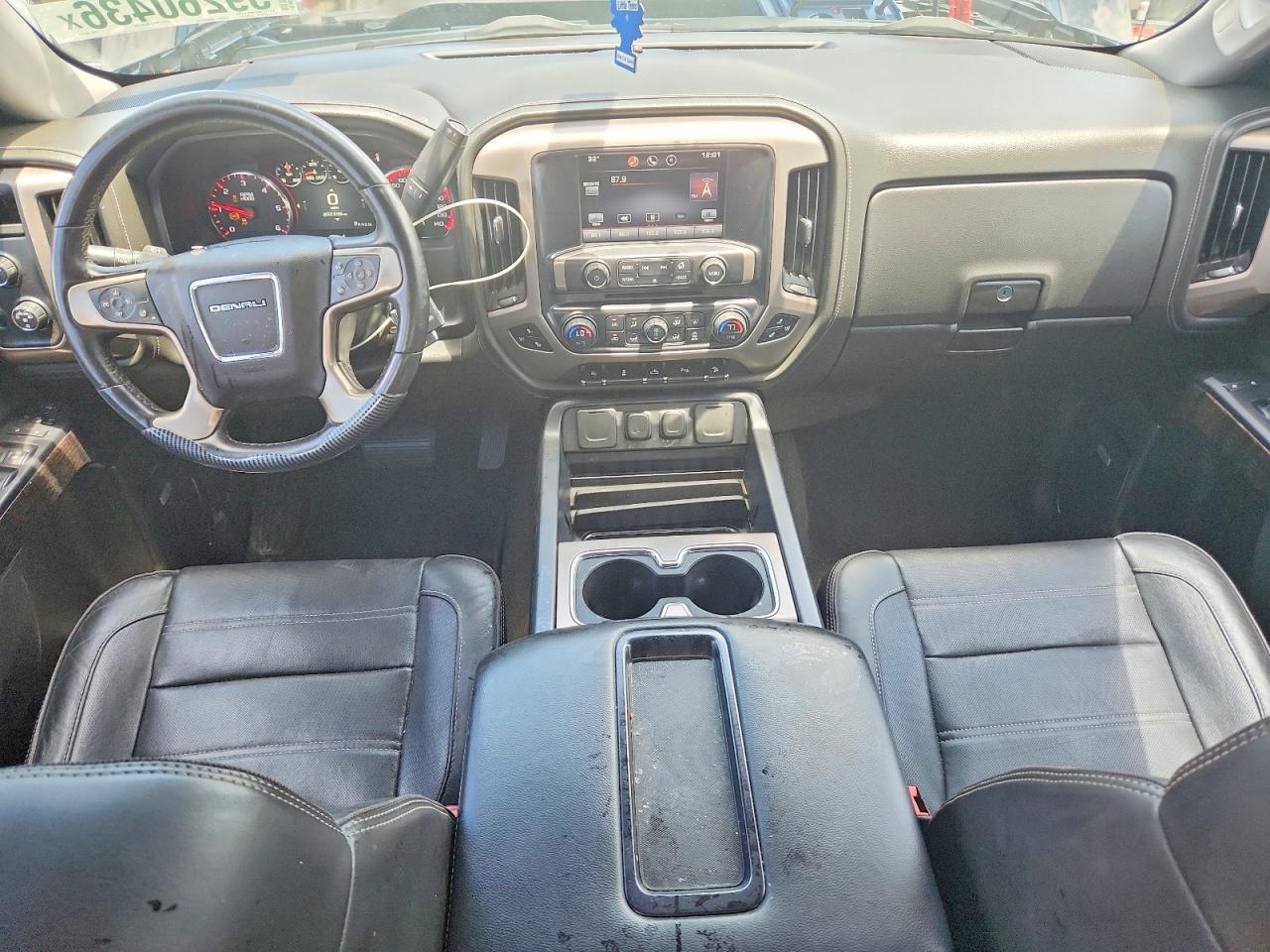 2015 Gmc Sierra K1500 Denali Black vin: 3GTU2WEC7FG409408