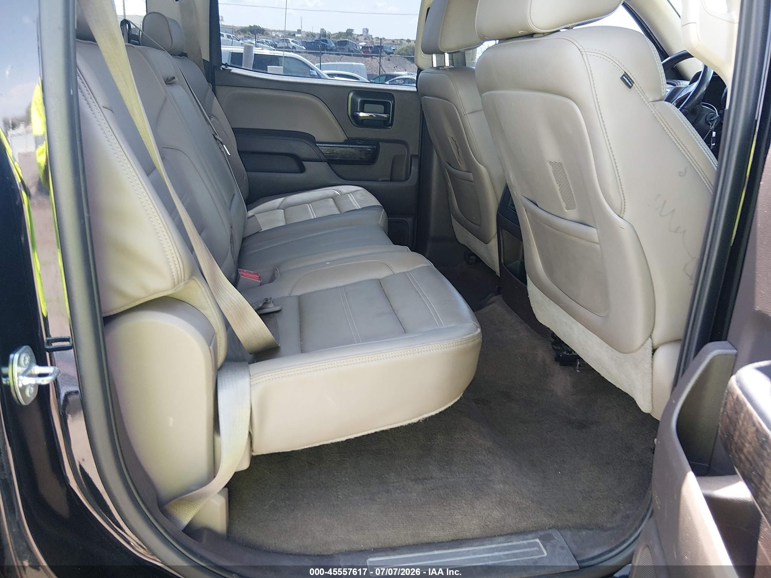 2015 Gmc Sierra 1500 Denali Black vin: 3GTU2WEC8FG143204