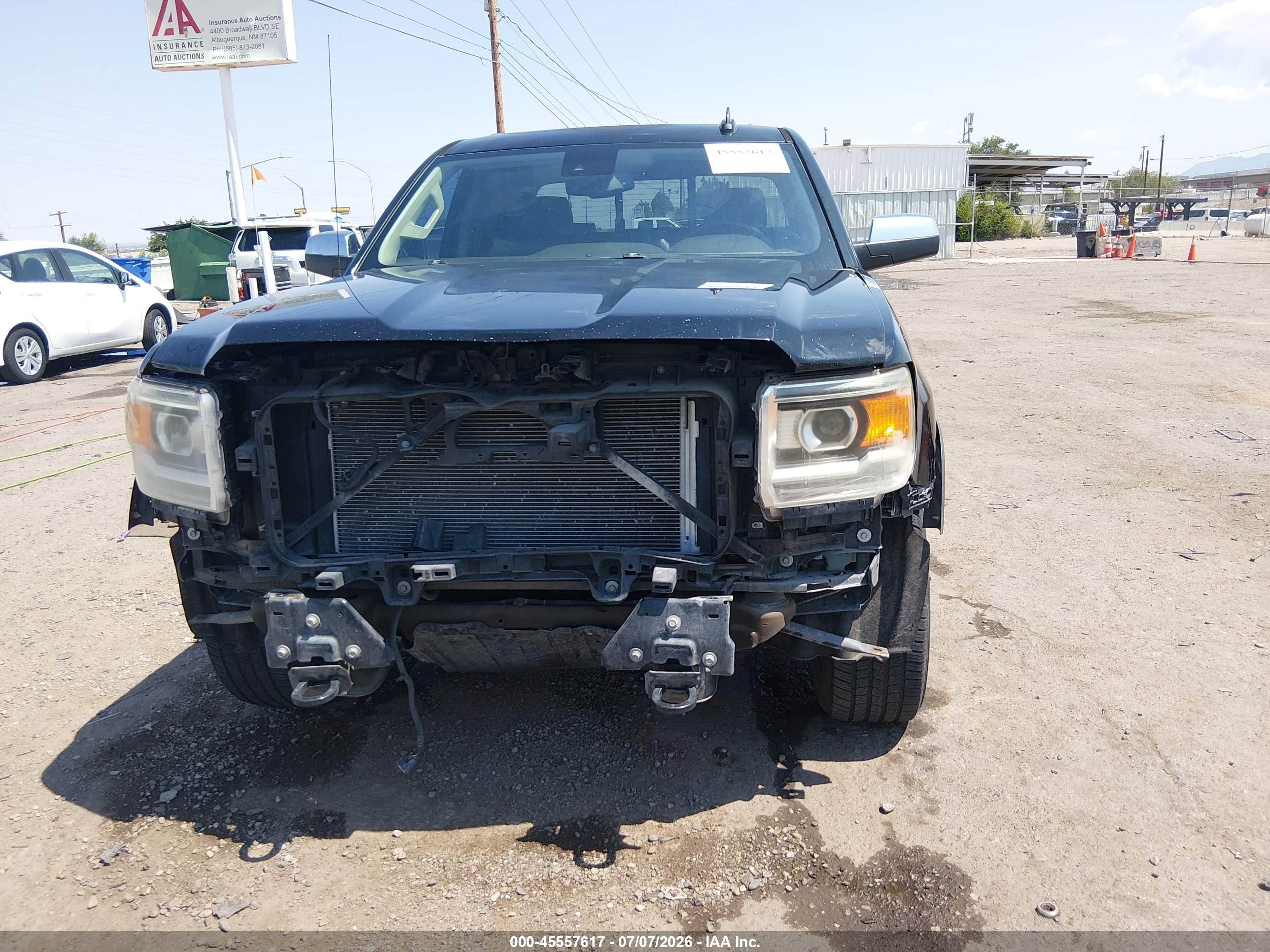 2015 Gmc Sierra 1500 Denali Black vin: 3GTU2WEC8FG143204