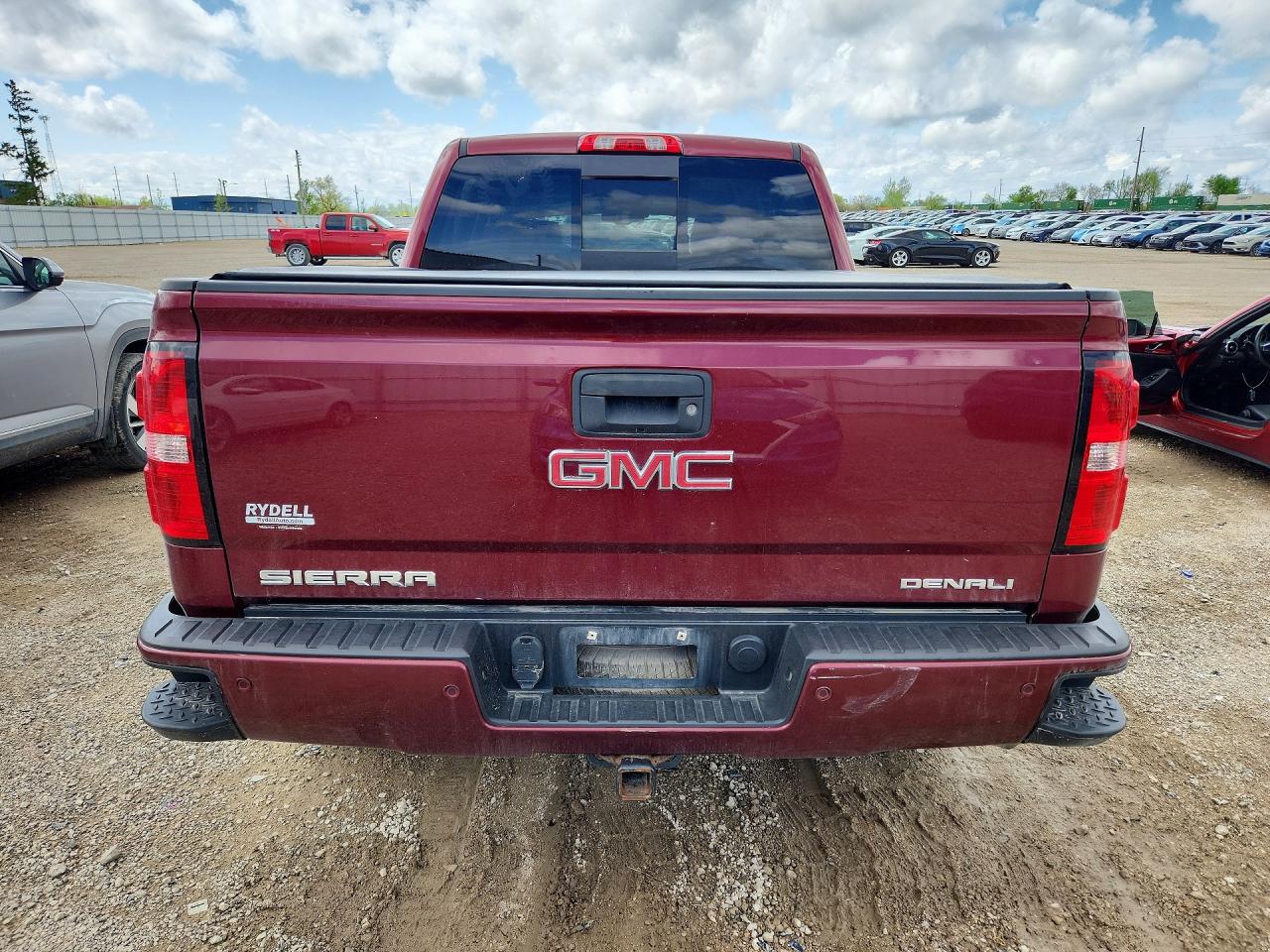 2015 Gmc Sierra K1500 Denali Burgundy vin: 3GTU2WEC8FG152579
