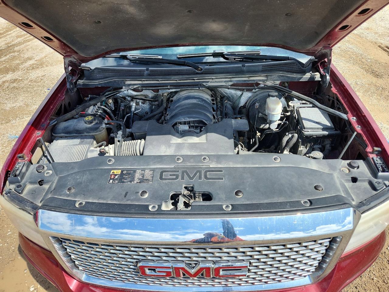 2015 Gmc Sierra K1500 Denali Burgundy vin: 3GTU2WEC8FG152579