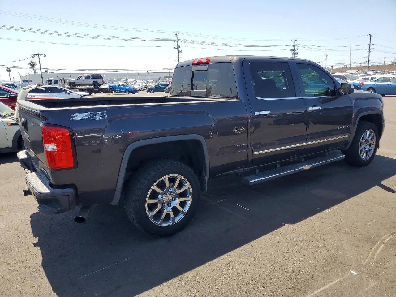 2014 Gmc Sierra K1500 Denali Charcoal vin: 3GTU2WEC9EG393467