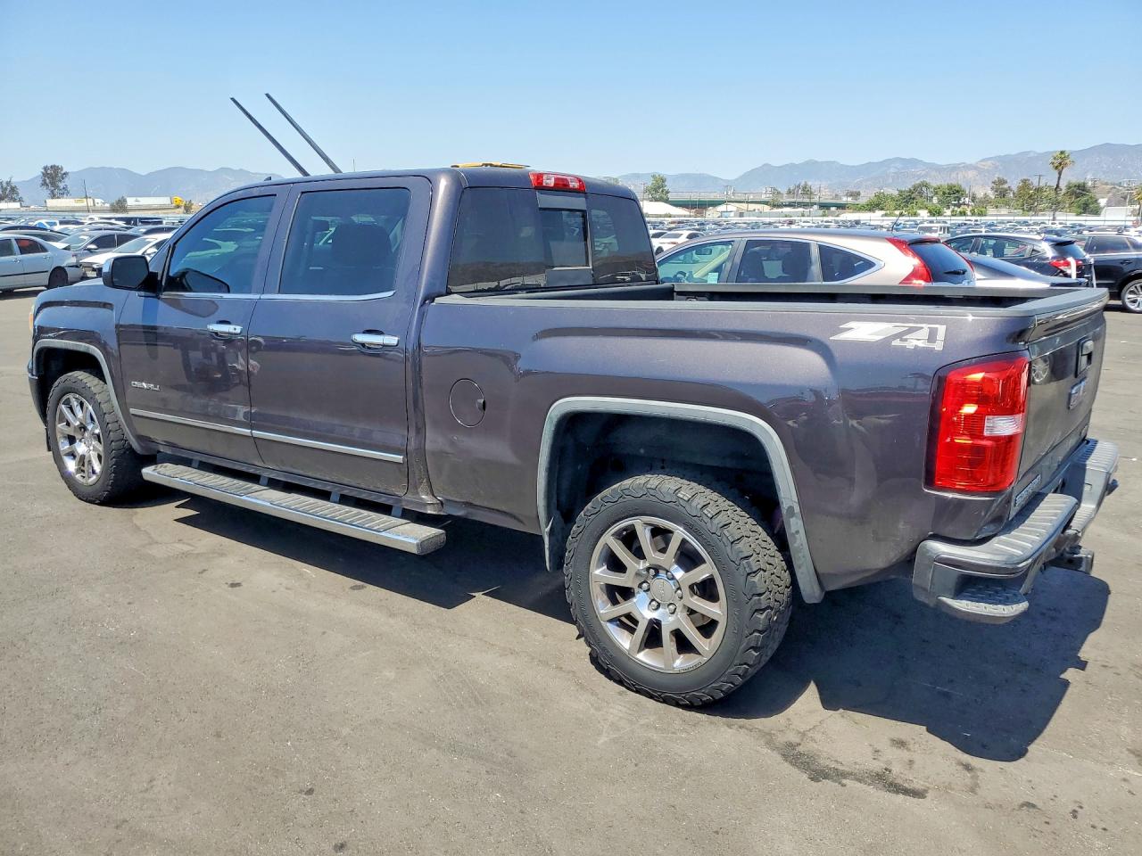 2014 Gmc Sierra K1500 Denali Charcoal vin: 3GTU2WEC9EG393467
