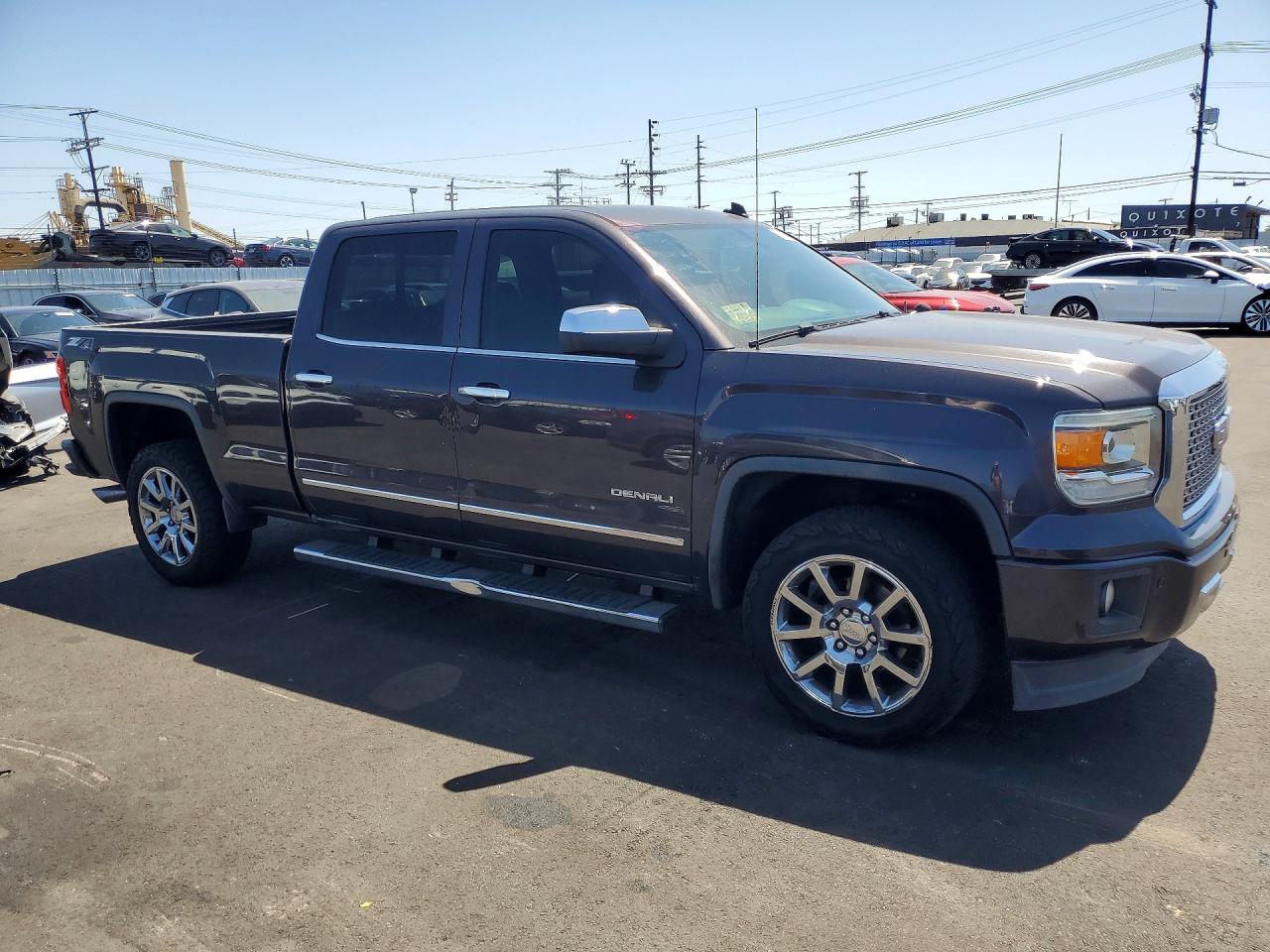 2014 Gmc Sierra K1500 Denali Charcoal vin: 3GTU2WEC9EG393467