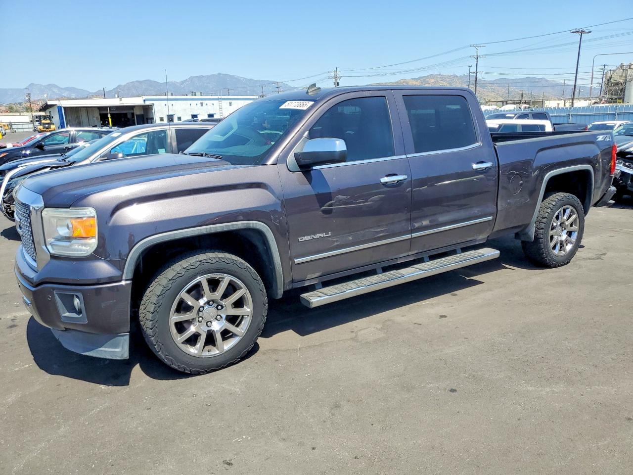 2014 Gmc Sierra K1500 Denali Charcoal vin: 3GTU2WEC9EG393467