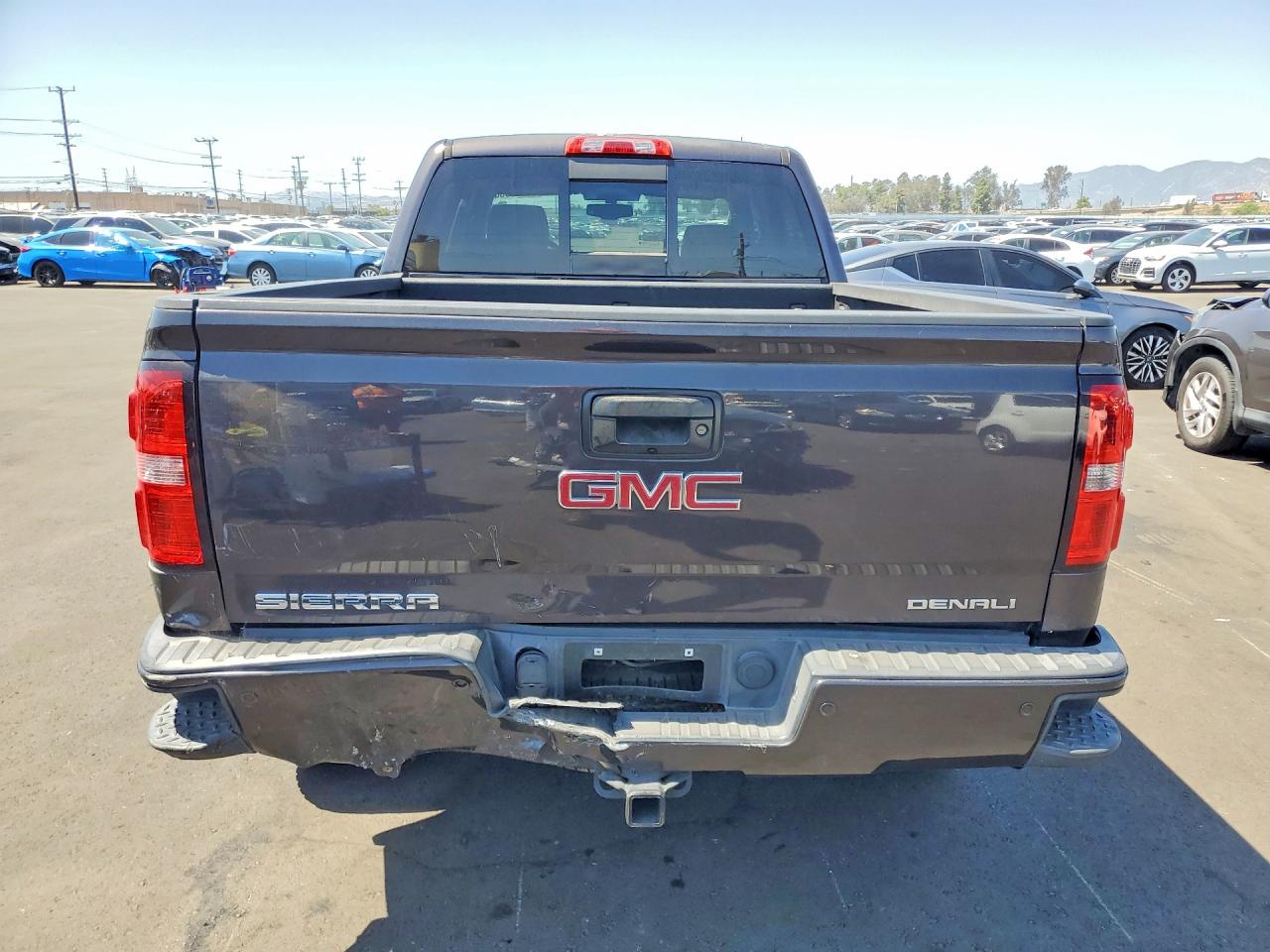 2014 Gmc Sierra K1500 Denali Charcoal vin: 3GTU2WEC9EG393467