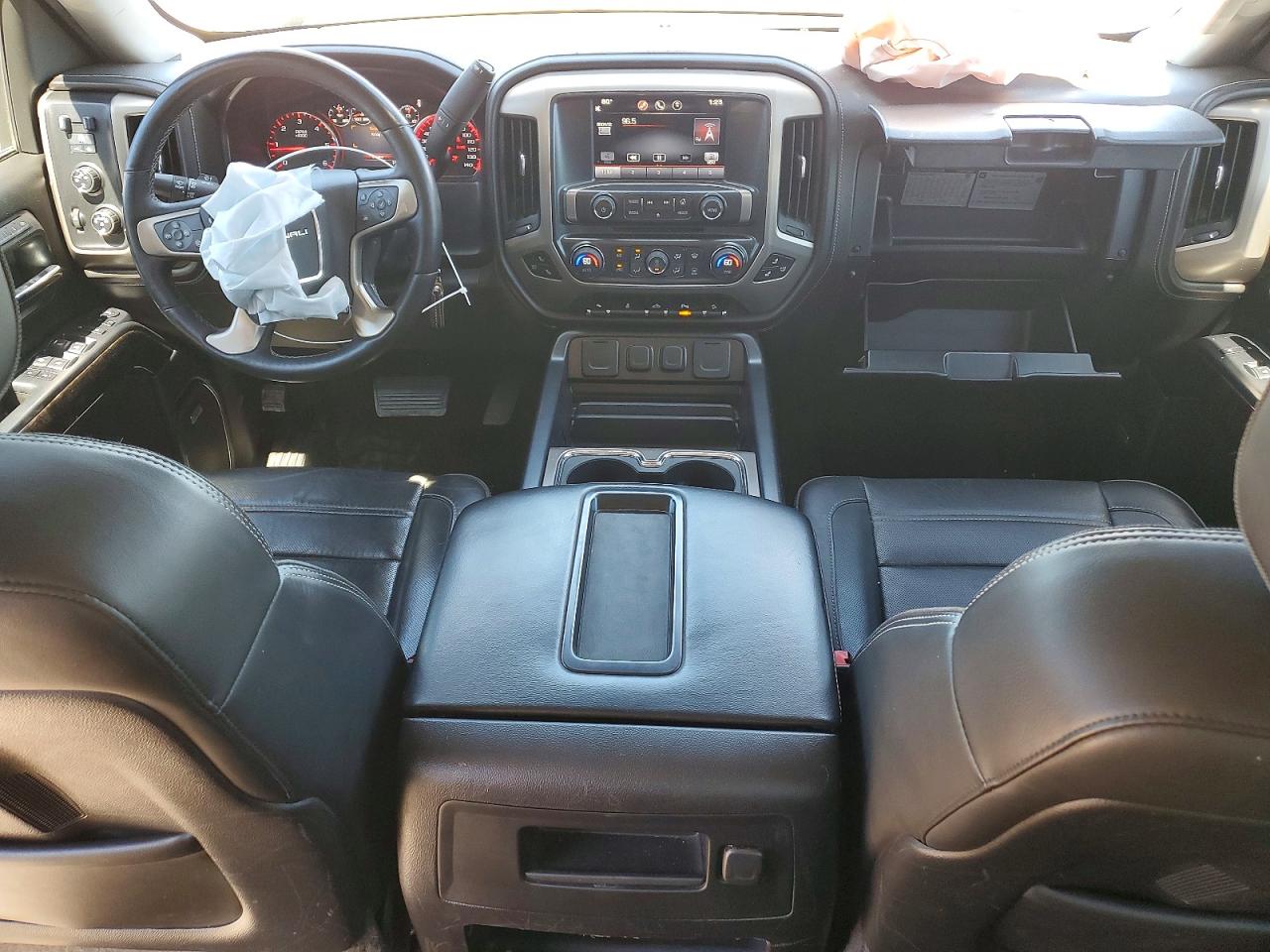 2015 Gmc Sierra K1500 Denali Black vin: 3GTU2WECXFG104825