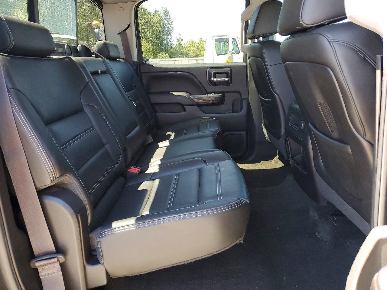 2015 Gmc Sierra K1500 Denali Black vin: 3GTU2WECXFG104825
