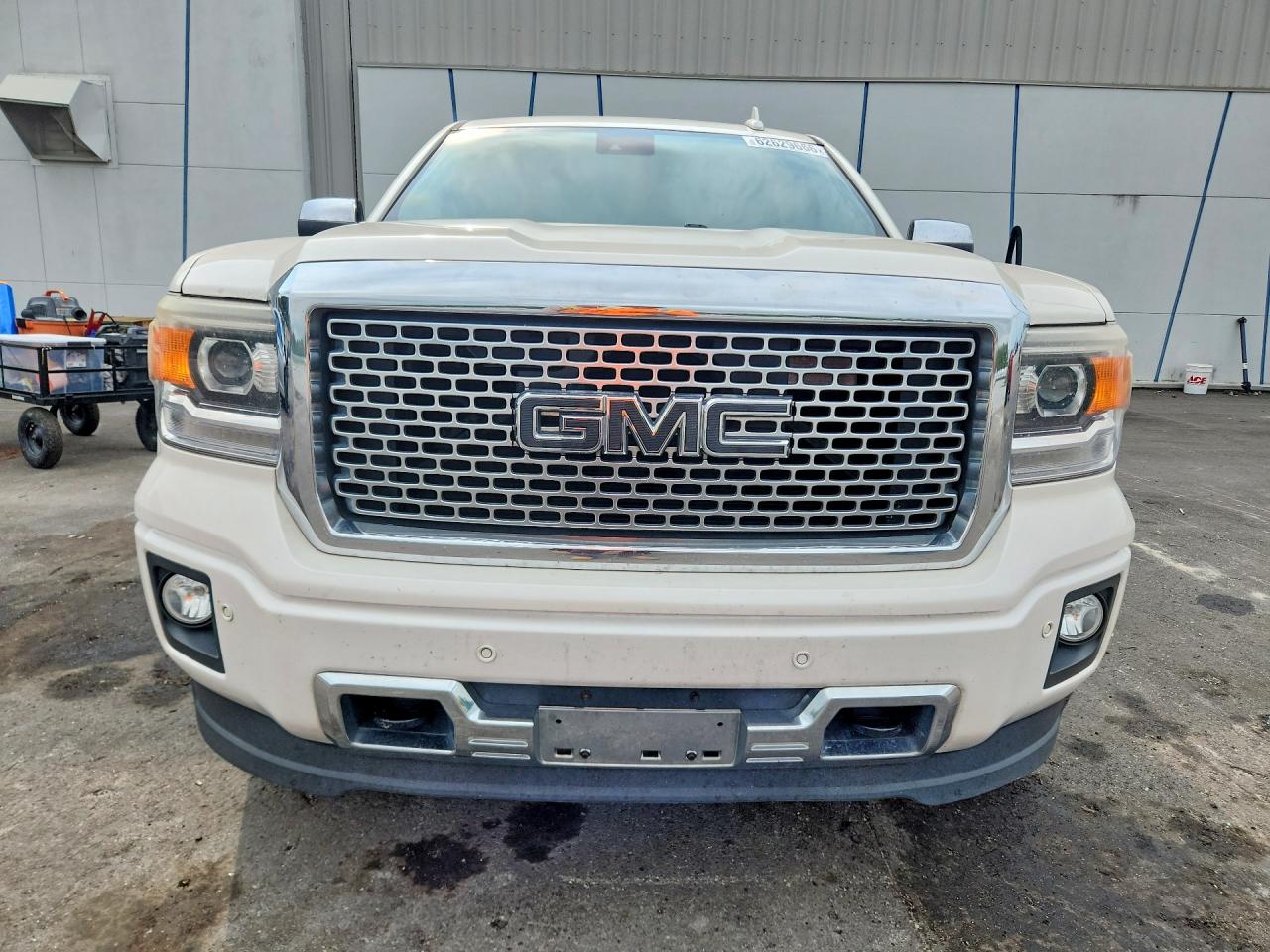 2015 Gmc Sierra K1500 Denali White vin: 3GTU2WECXFG113878