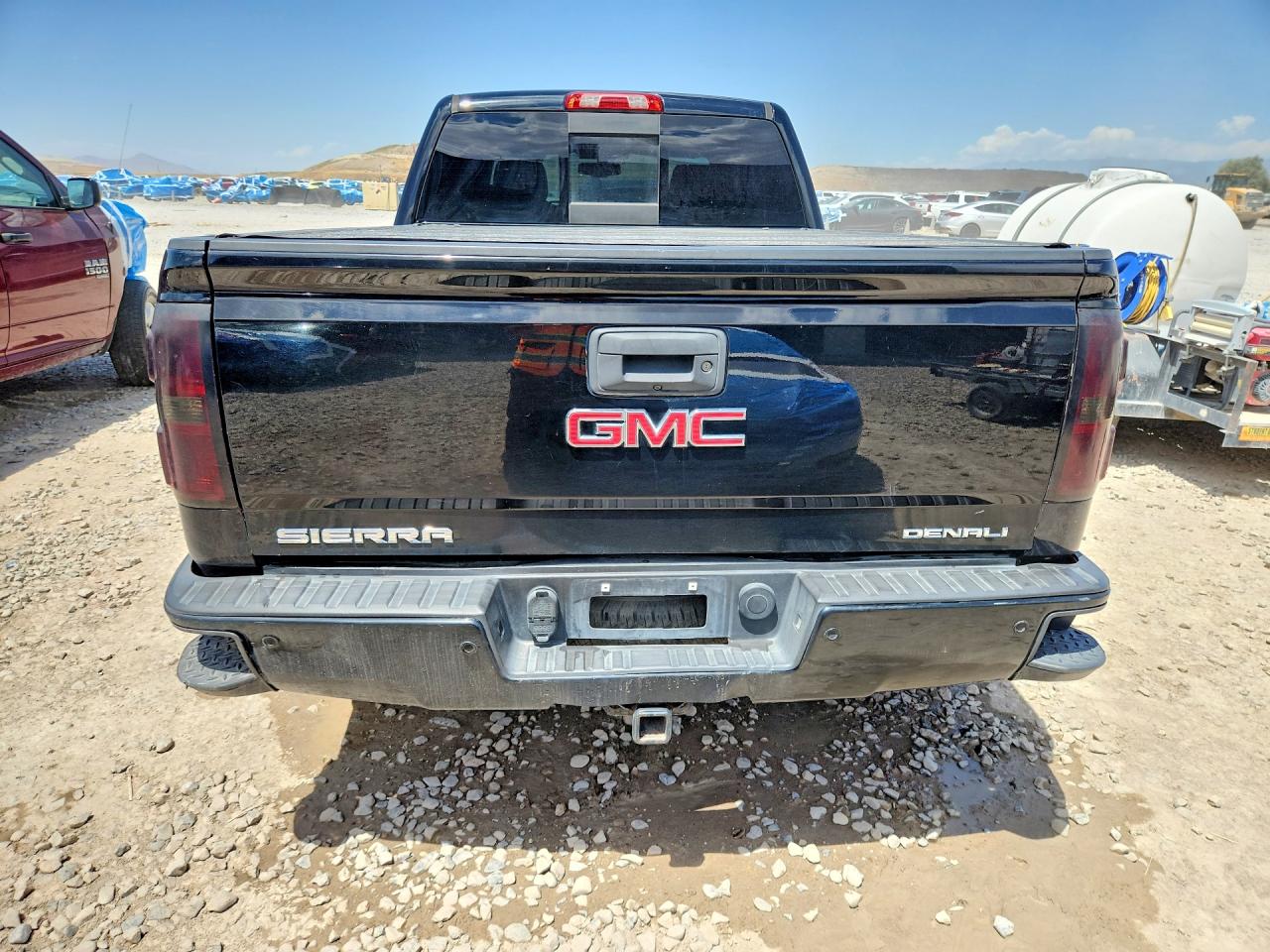 2015 Gmc Sierra K1500 Denali Black vin: 3GTU2WECXFG155550