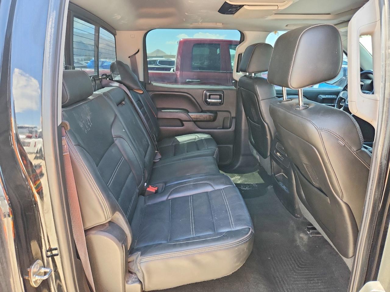 2015 Gmc Sierra K1500 Denali Black vin: 3GTU2WECXFG155550