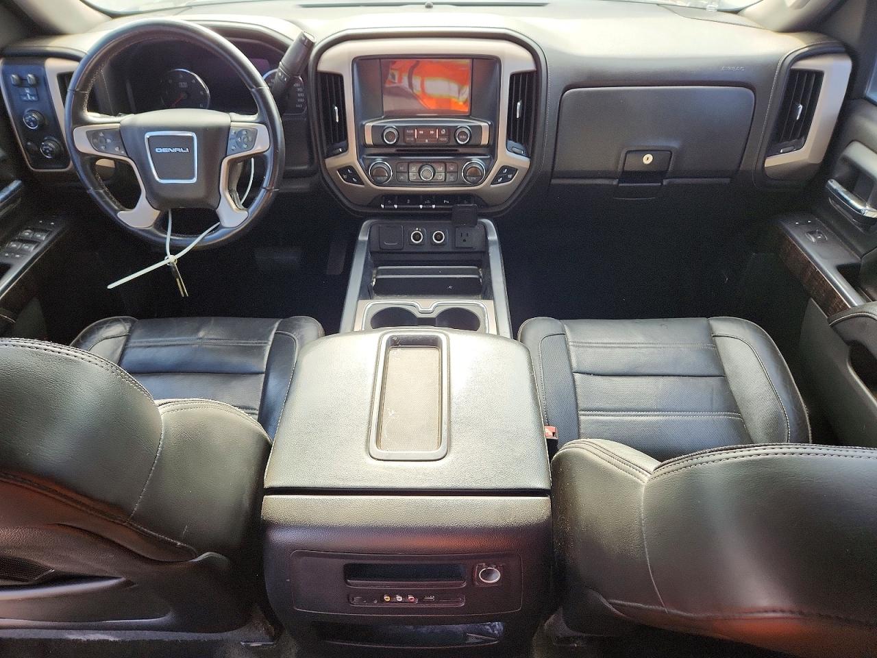 2015 Gmc Sierra K1500 Denali Black vin: 3GTU2WECXFG155550