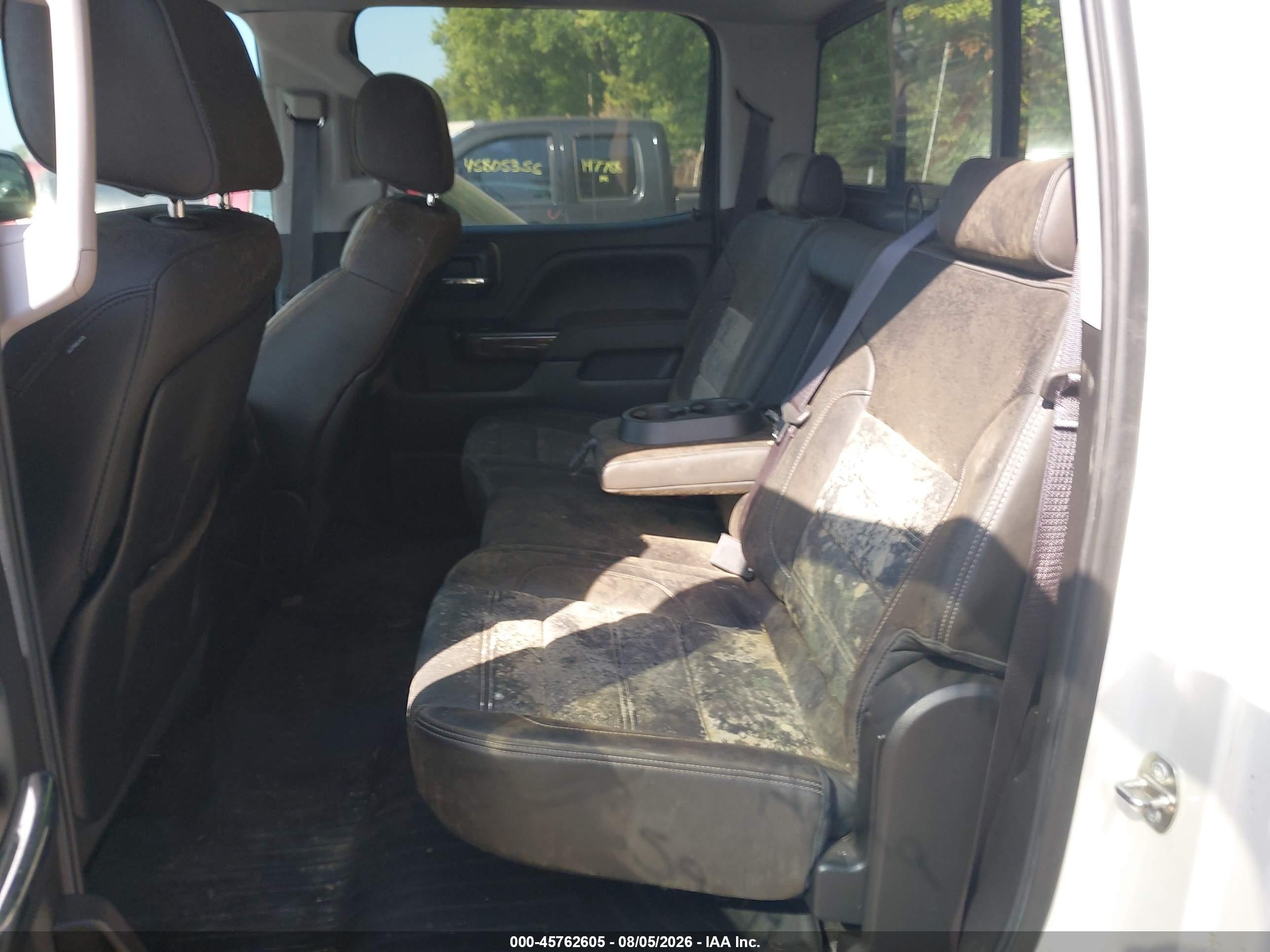2015 Gmc Sierra 1500 Denali White vin: 3GTU2WECXFG366599