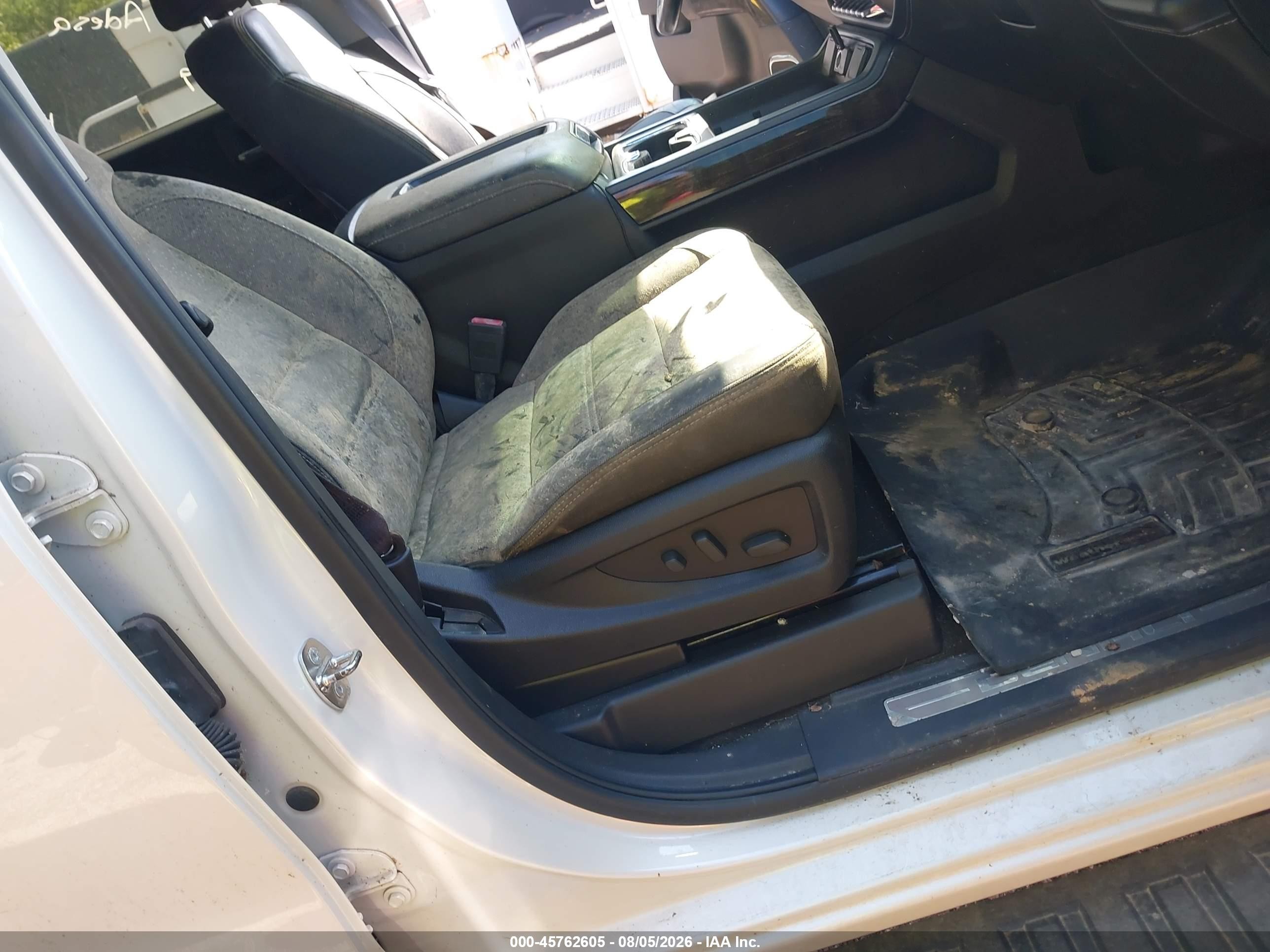 2015 Gmc Sierra 1500 Denali White vin: 3GTU2WECXFG366599